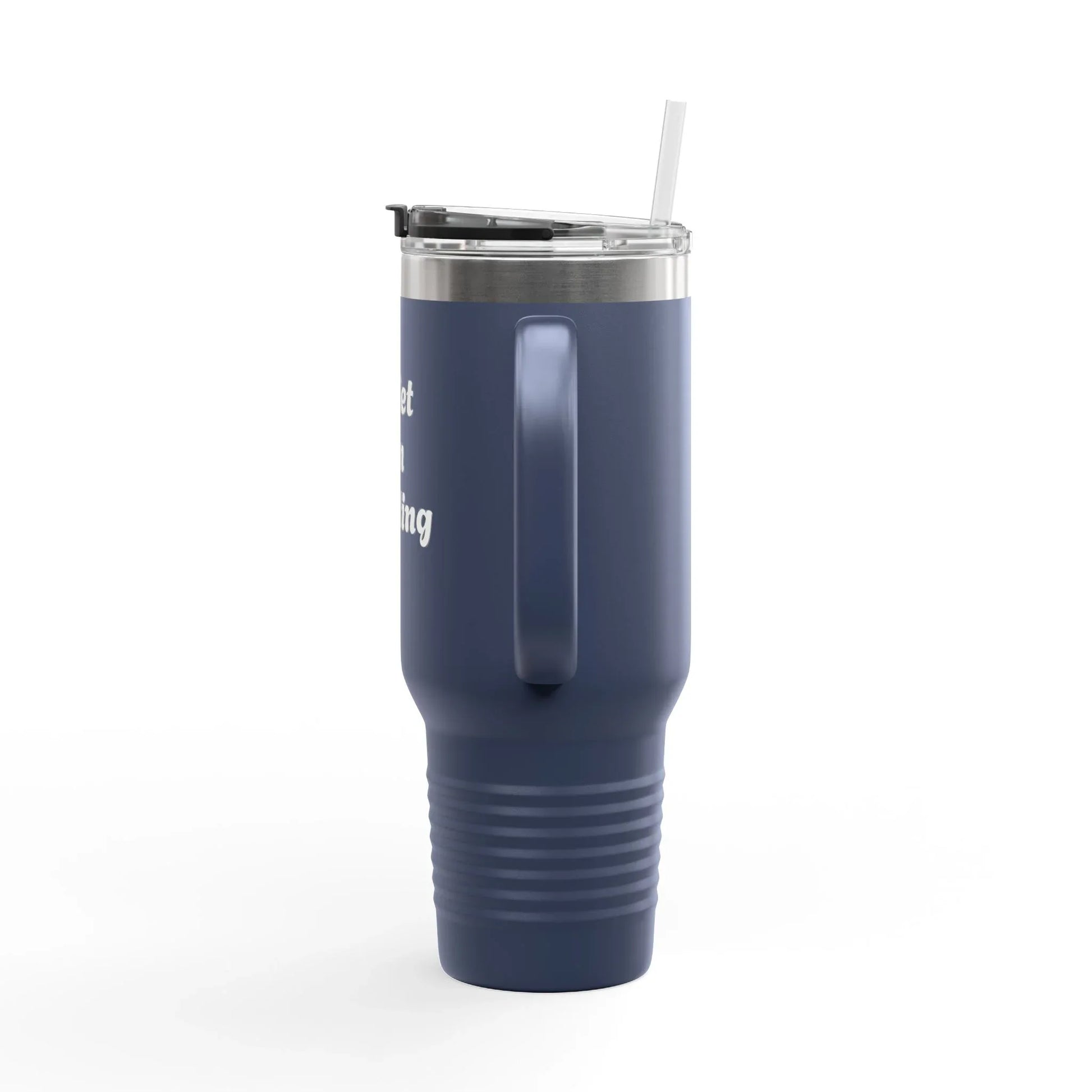 Insulated Travel Mug - "Quiet I'm Reading" - 40oz Coffee Cup for Book Lovers - The Dreamer's Bookshop.