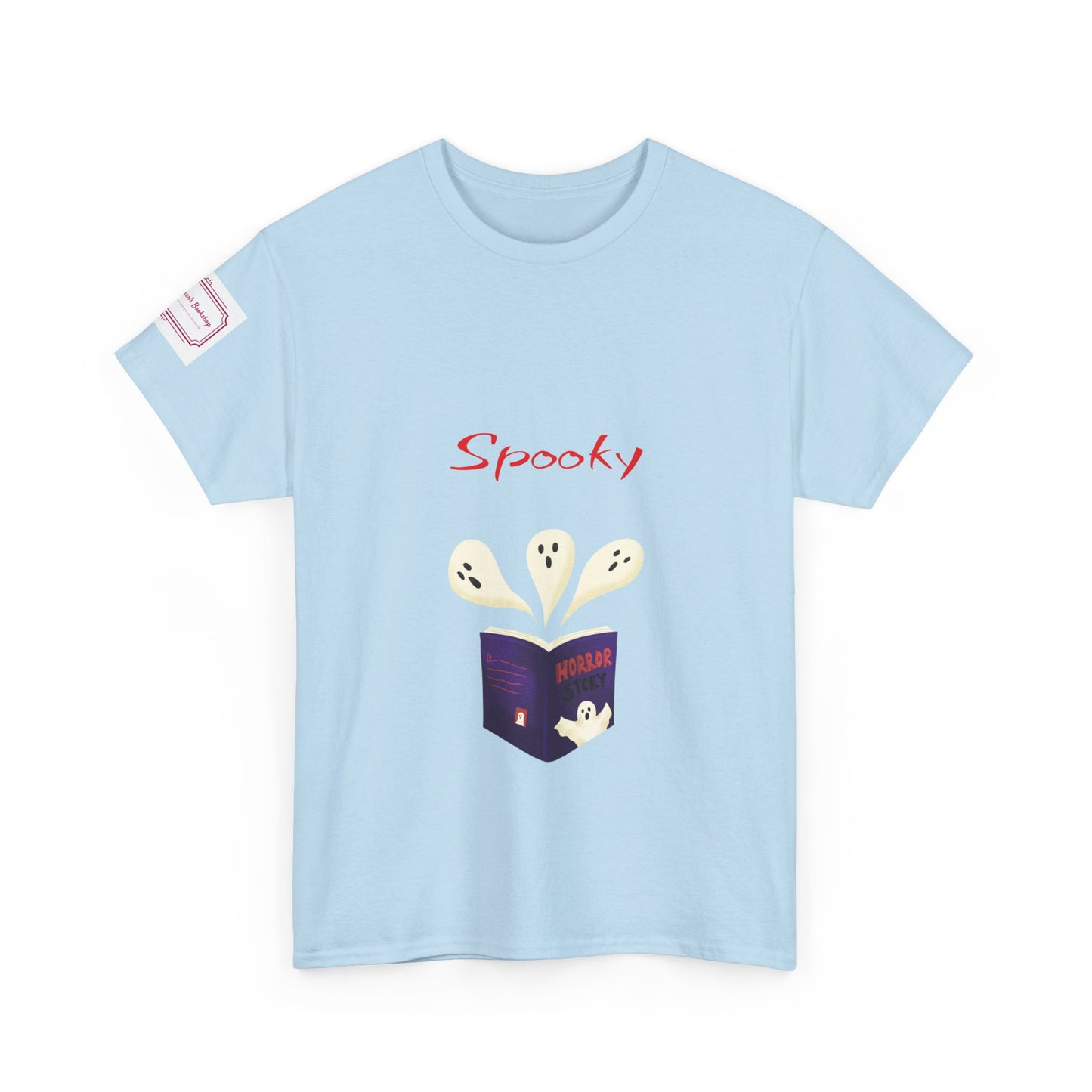 UK - Fiction -  Unisex Heavy Cotton Tee - Spooky Books