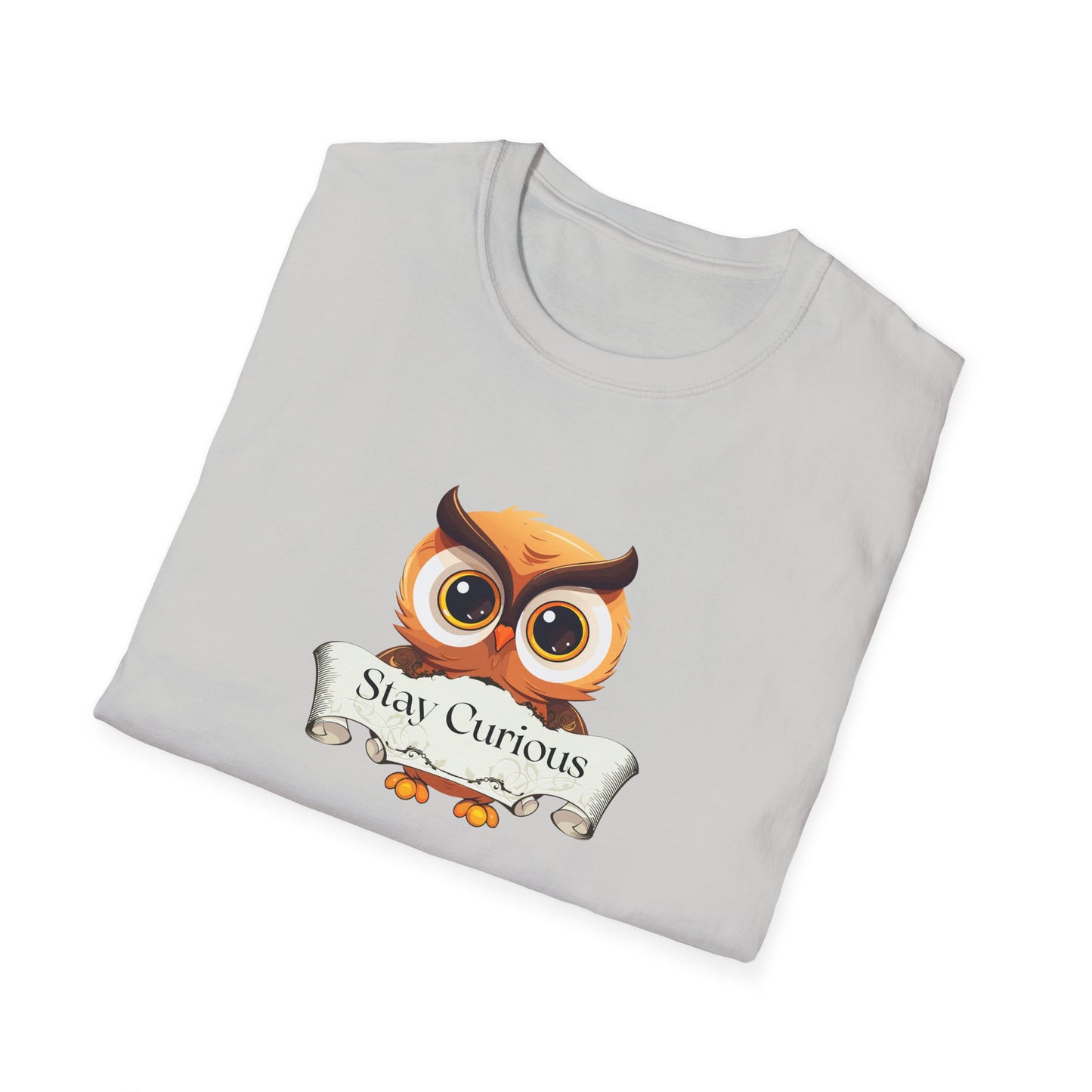 Inspirational Unisex Softstyle T-Shirt - Stay Curious