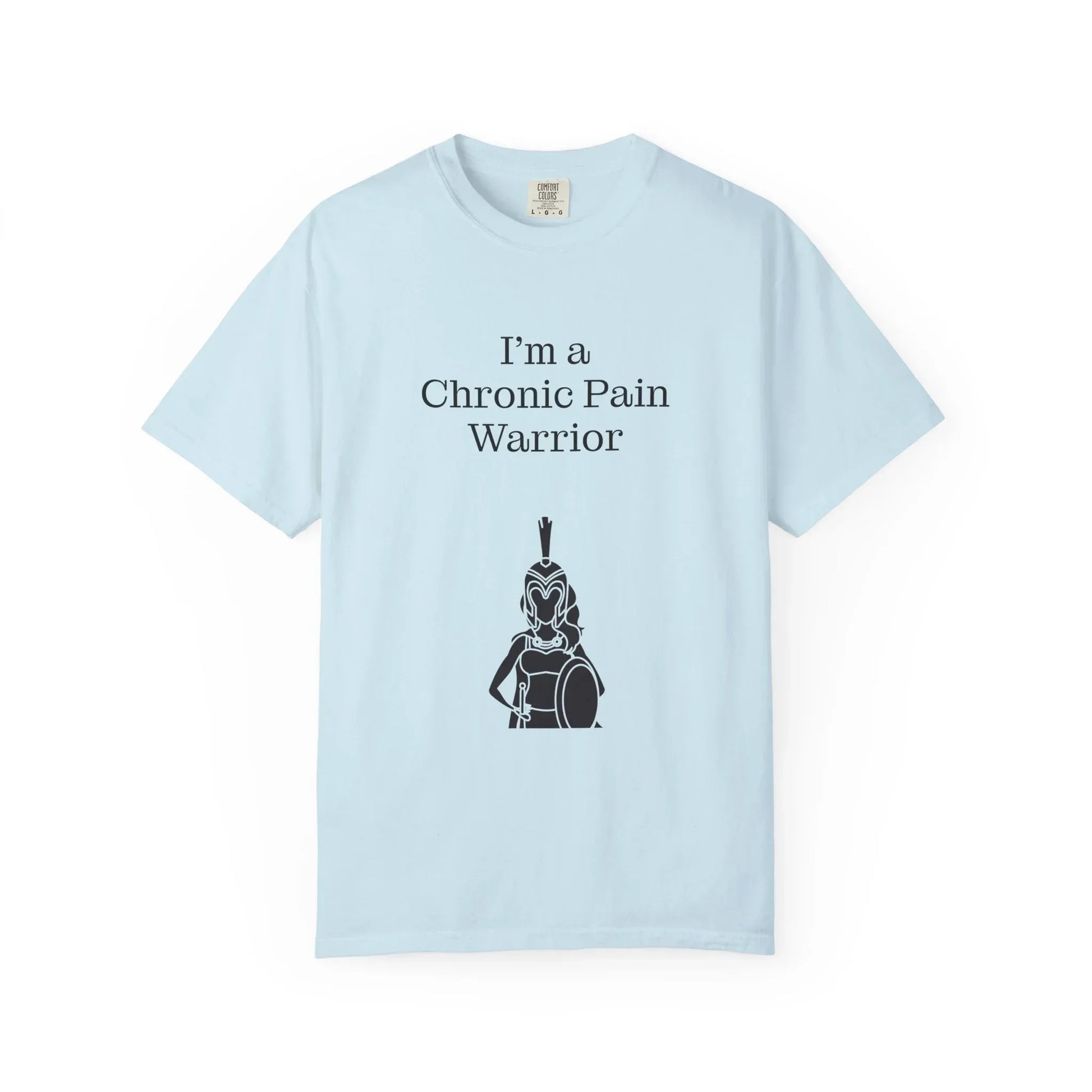 Chronic Pain Warrior Unisex Garment-Dyed T-Shirt - Empowering Supportive Apparel - The Dreamer's Bookshop.