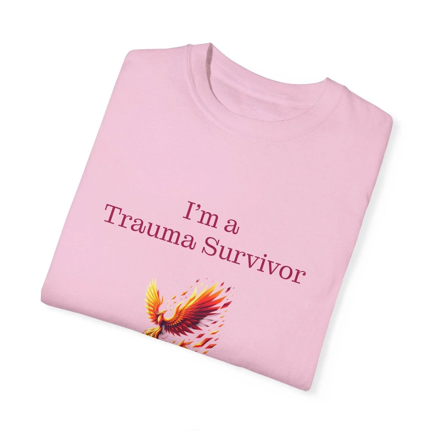 Trauma Survivor Unisex T-Shirt - Empowering Tee for Healthcare Awareness - The Dreamer's Bookshop.