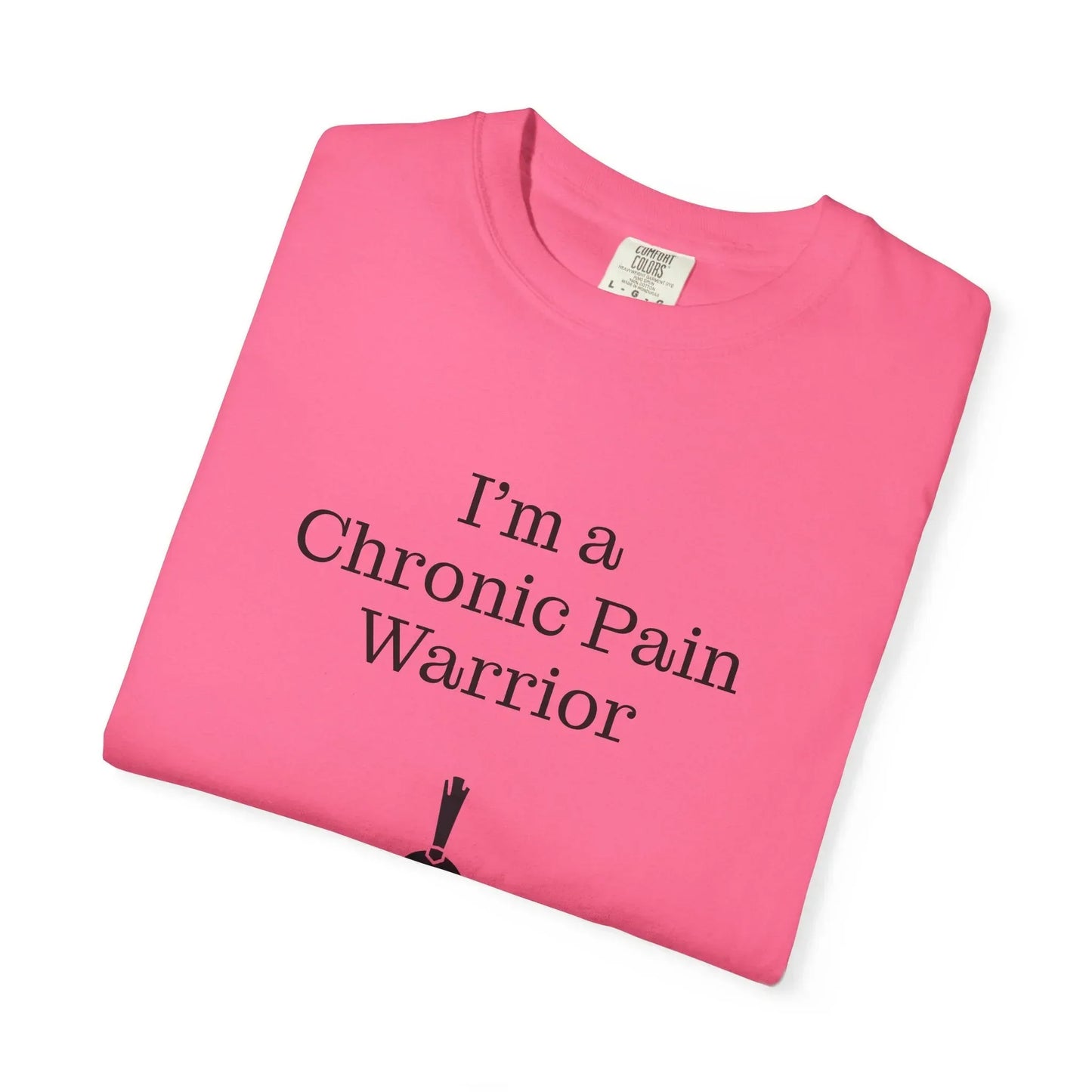 Chronic Pain Warrior Unisex T-Shirt - Empowering Tee for Healthcare Awareness - The Dreamer's Bookshop.