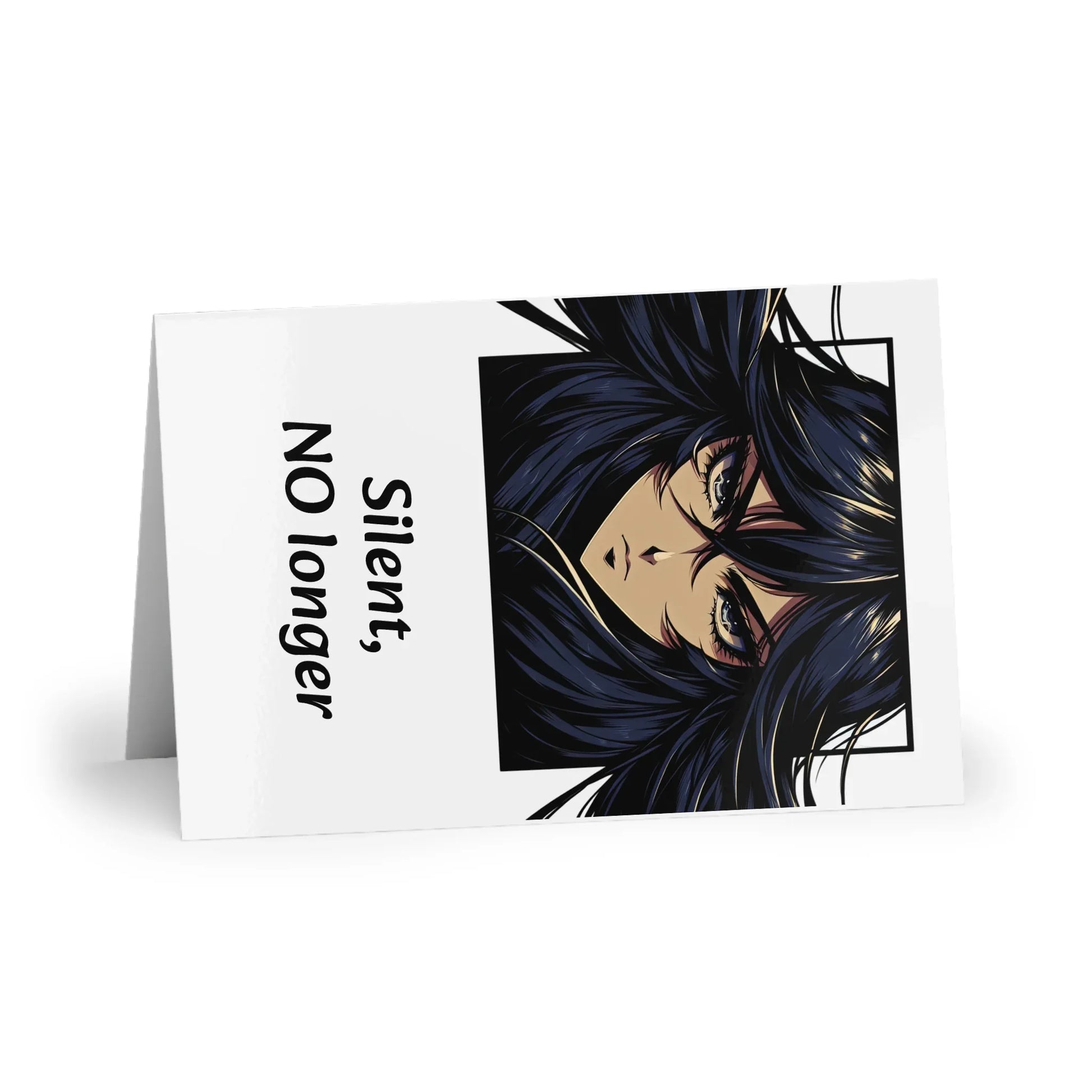 The Dreamer's Bookshop Survivor "Silent, NO longer" Art Print Card - The Dreamer's Bookshop.