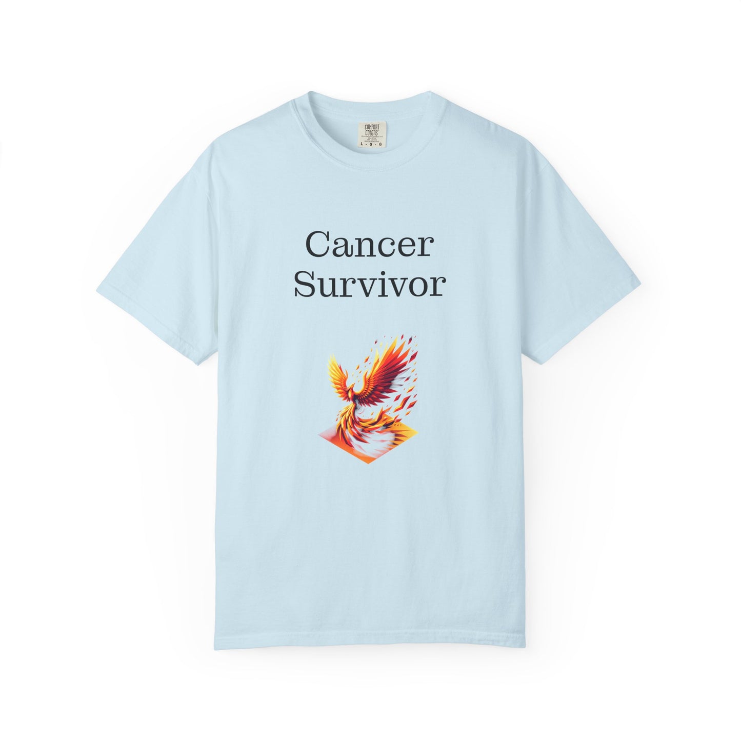 AU - Cancer Survivor Unisex Garment-Dyed T-Shirt - Empowering Supportive Apparel