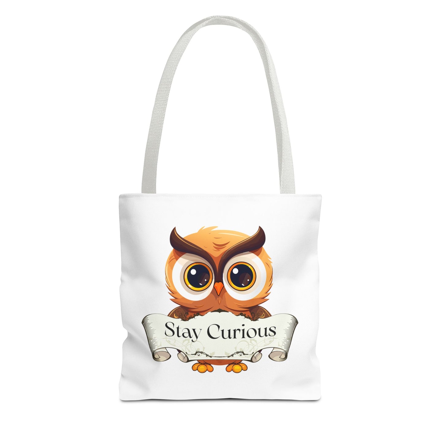 Literary Tote Bag - Stay Curous - The Dreamer's Bookshop Designs