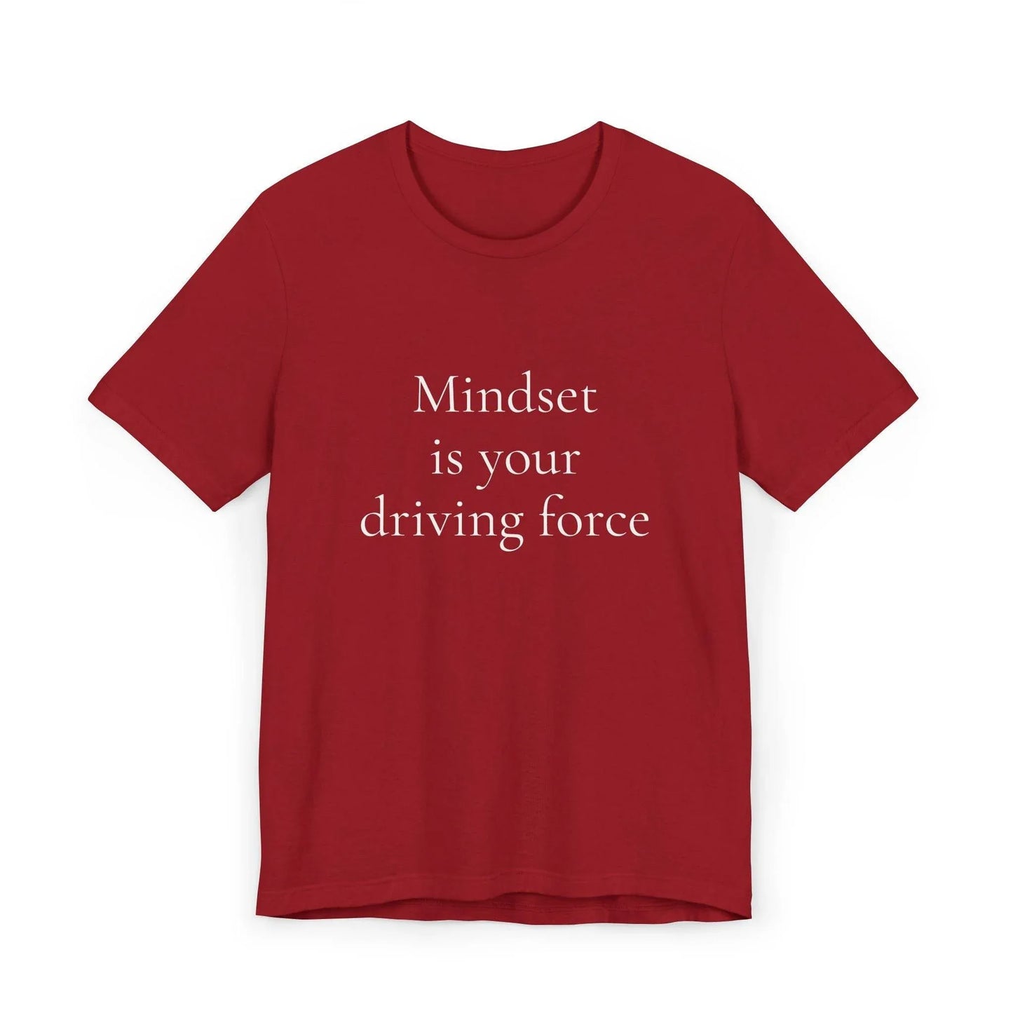 Inspirational Unisex Jersey T-Shirt - Mindset Vibe - The Dreamer's Bookshop.