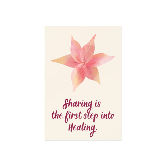 The Dreamer's Bookshop - Love Yourself Card "Sharing" - The Dreamer's Bookshop.