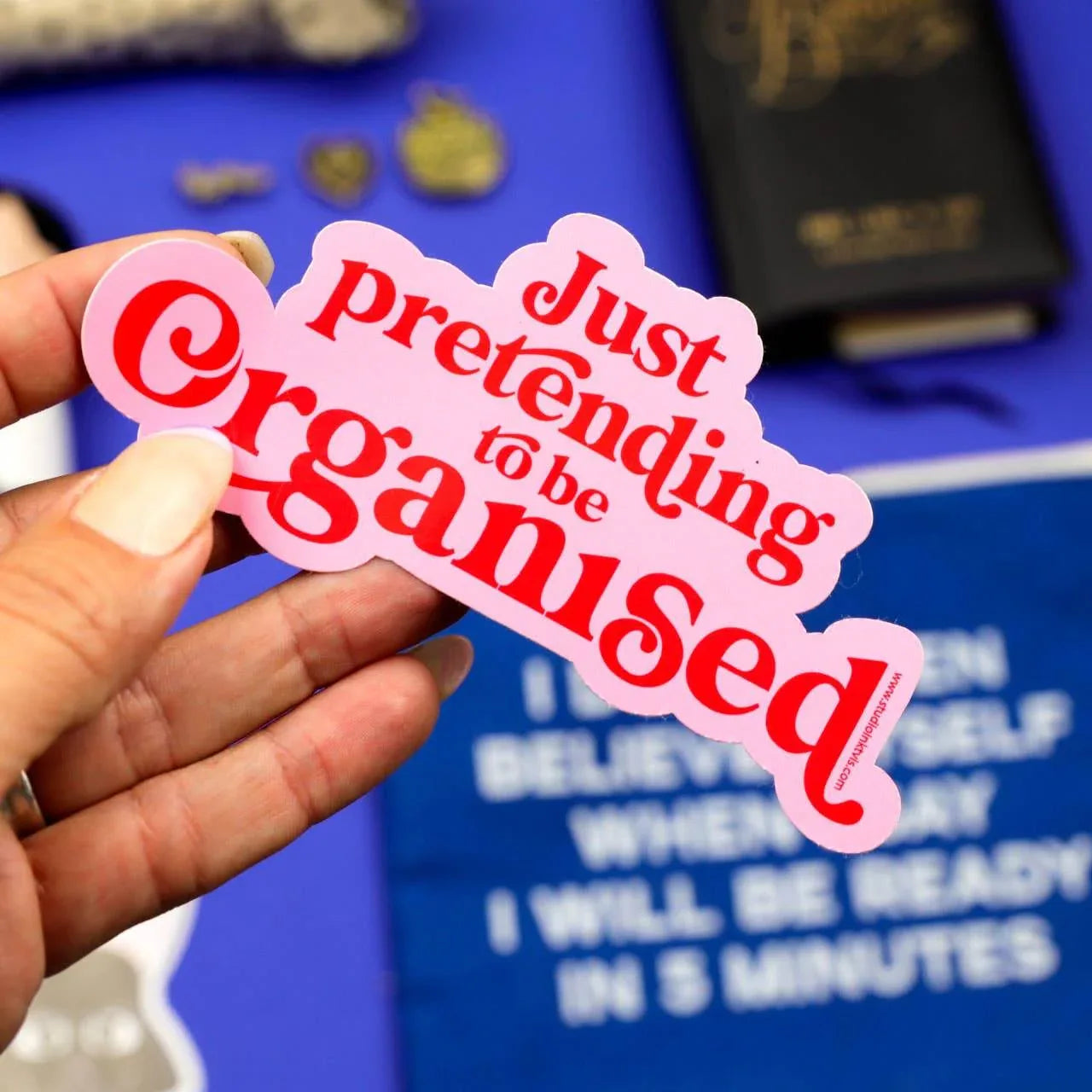 Studio Inktvis - Just Pretending be Organised - Fun Sticker – The ...