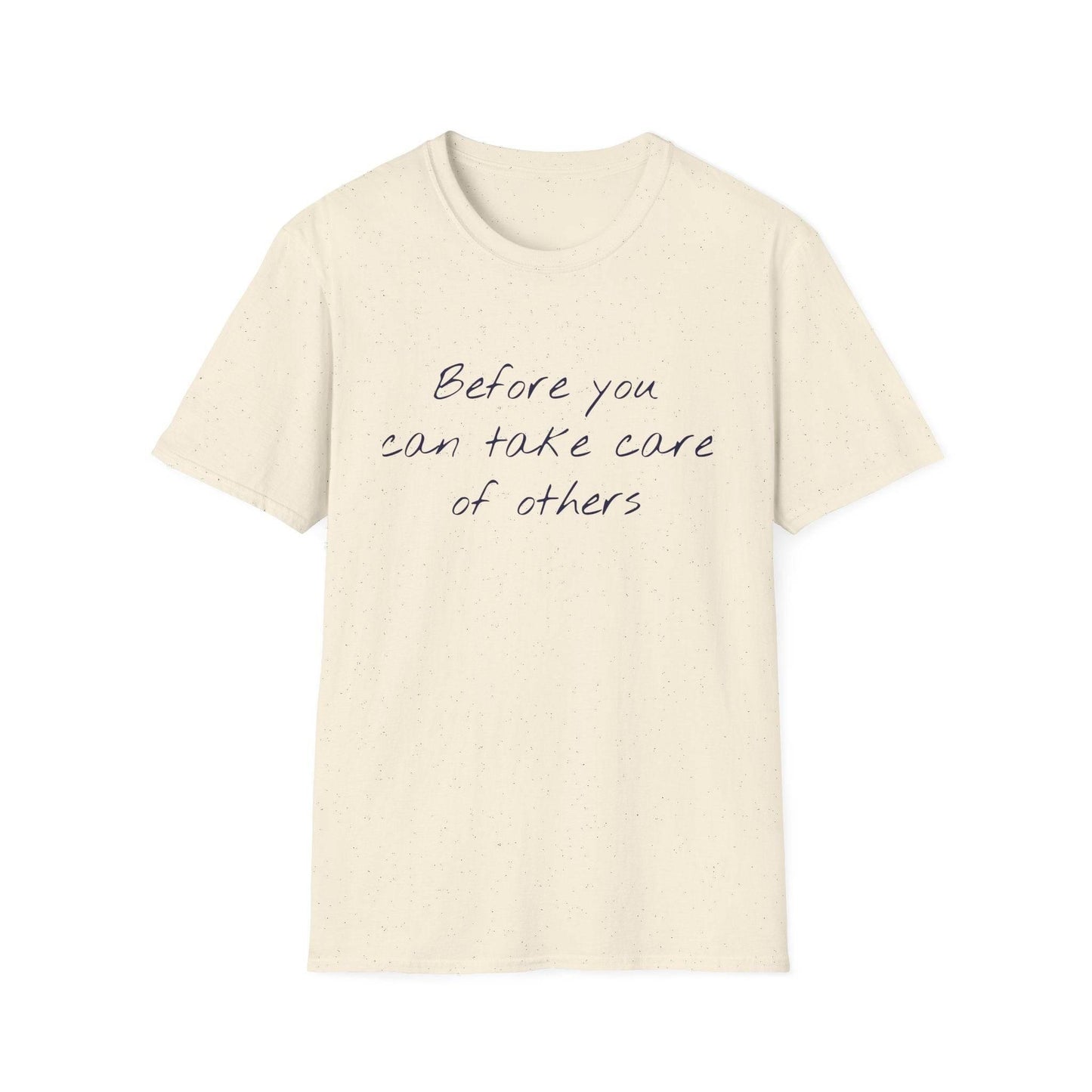 Unisex Softstyle T-Shirt - 'Take Care' Inspirational - The Dreamer's Bookshop.