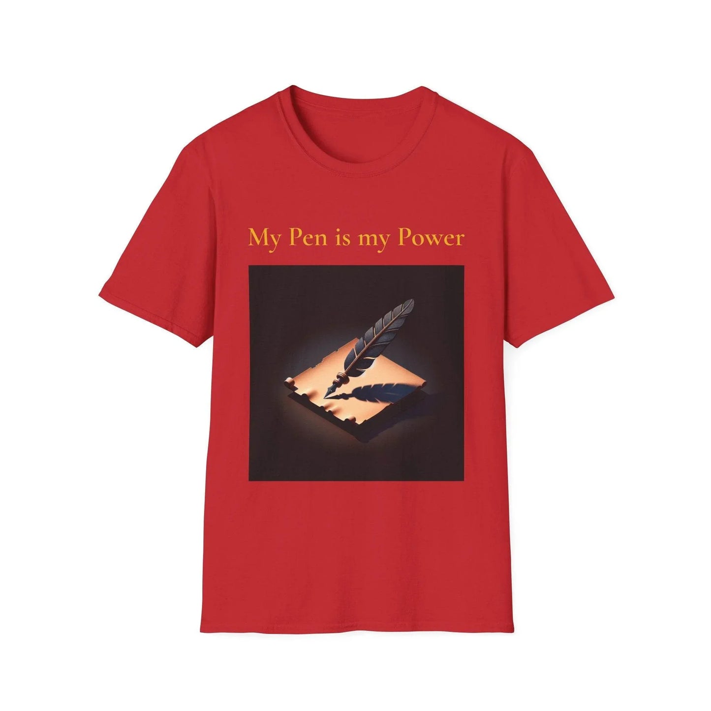 Unisex Softstyle T-Shirt - 'My Pen' - The Dreamer's Bookshop.