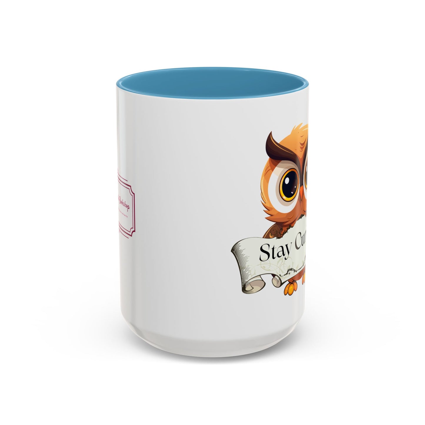 Dreamer's Bookshop "Stay Curious" Coffee Mug - Perfect Gift for Book Lovers