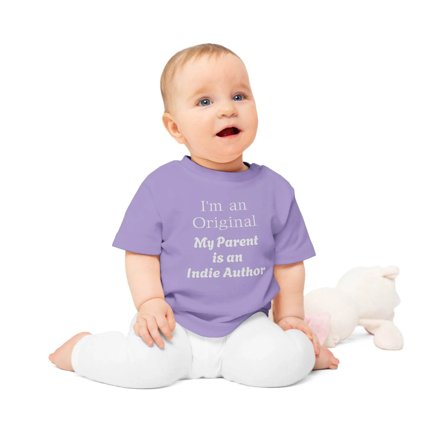 EU - I'm an Original Baby T-Shirt for Future Indie Authors - Cute Baby Apparel - The Dreamer's Bookshop.