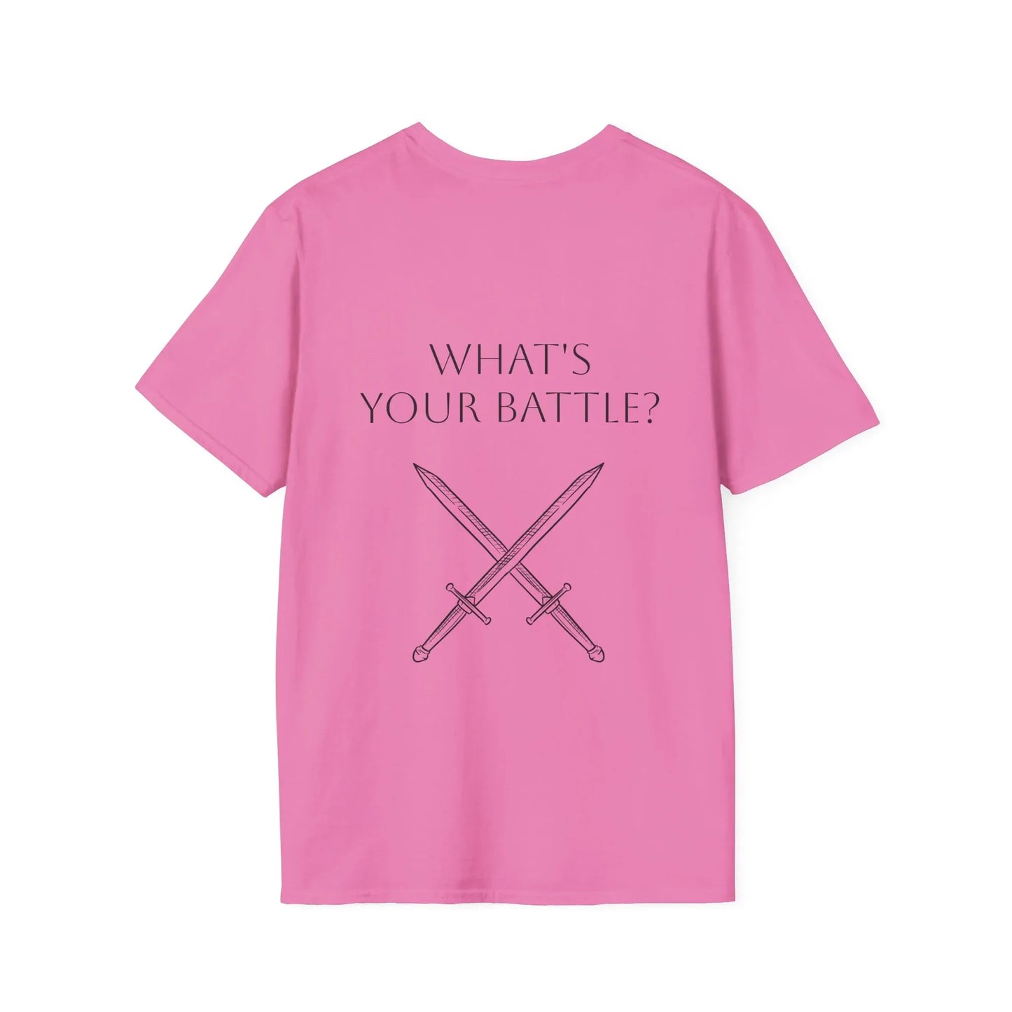 M.S. Warrior Unisex Softstyle T-Shirt - Embrace Your Battles - The Dreamer's Bookshop.
