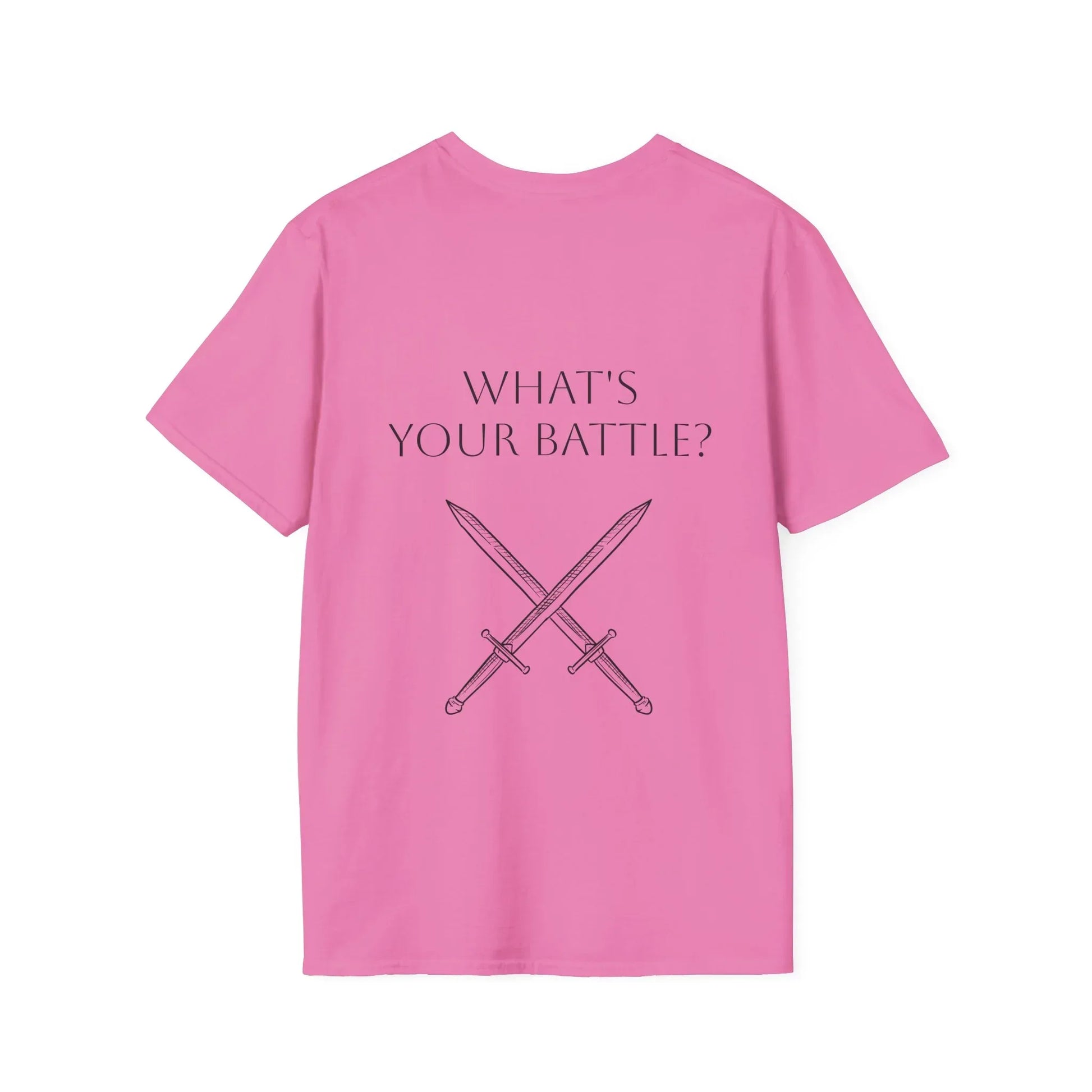 M.S. Warrior Unisex Softstyle T-Shirt - Embrace Your Battles - The Dreamer's Bookshop.