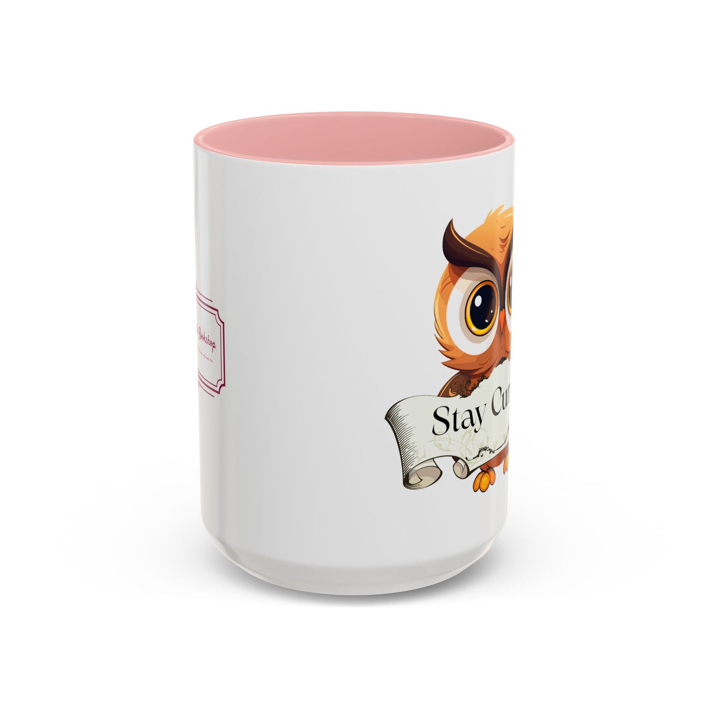 Dreamer's Bookshop "Stay Curious" Coffee Mug - Perfect Gift for Book Lovers