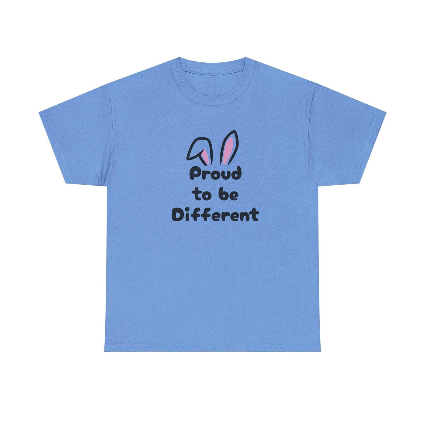 Proud to be Different Unisex Heavy Cotton Tee - Celebrate Individuality & Self-Expression - The Dreamer's Bookshop.