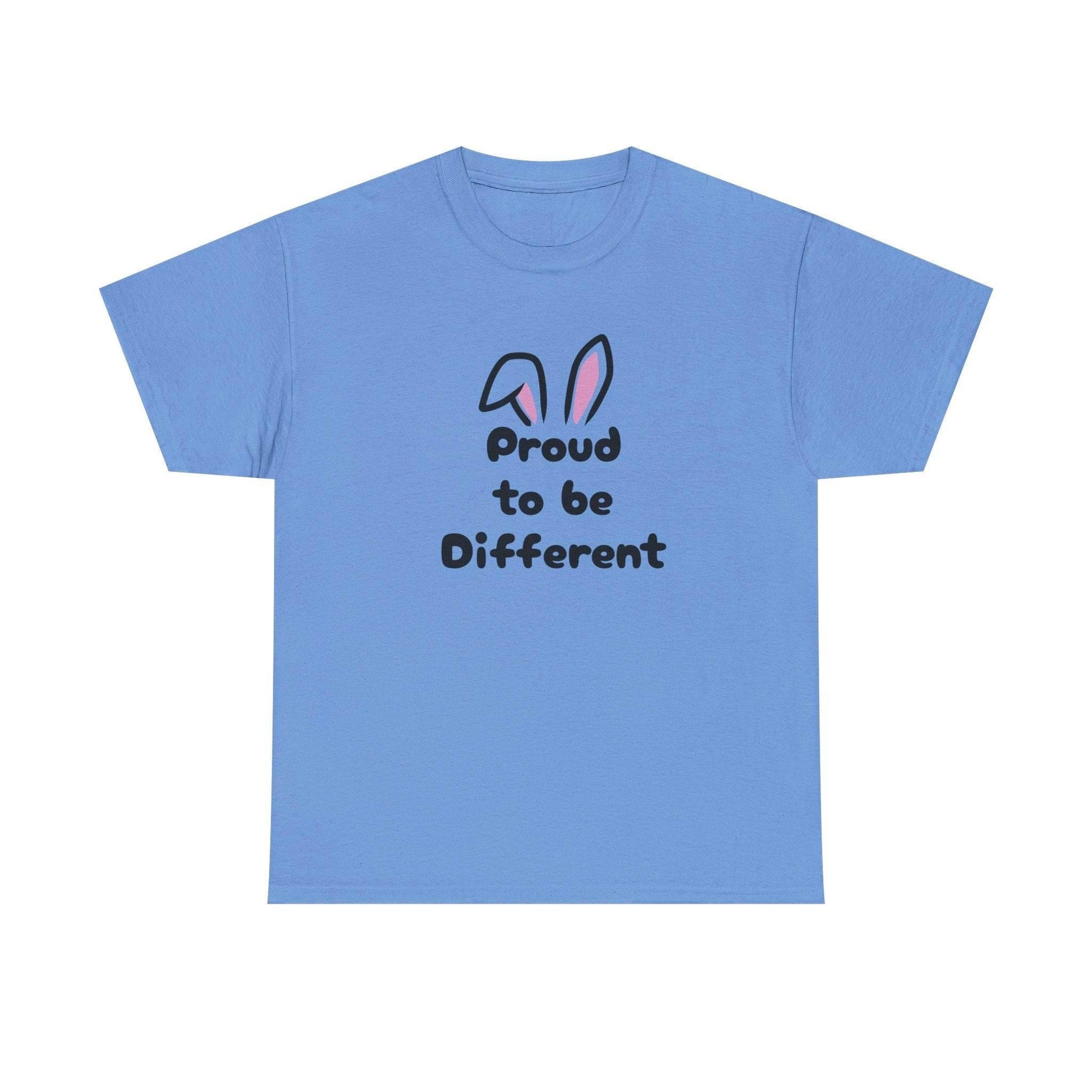 Proud to be Different Unisex Heavy Cotton Tee - Celebrate Individuality & Self-Expression - The Dreamer's Bookshop.