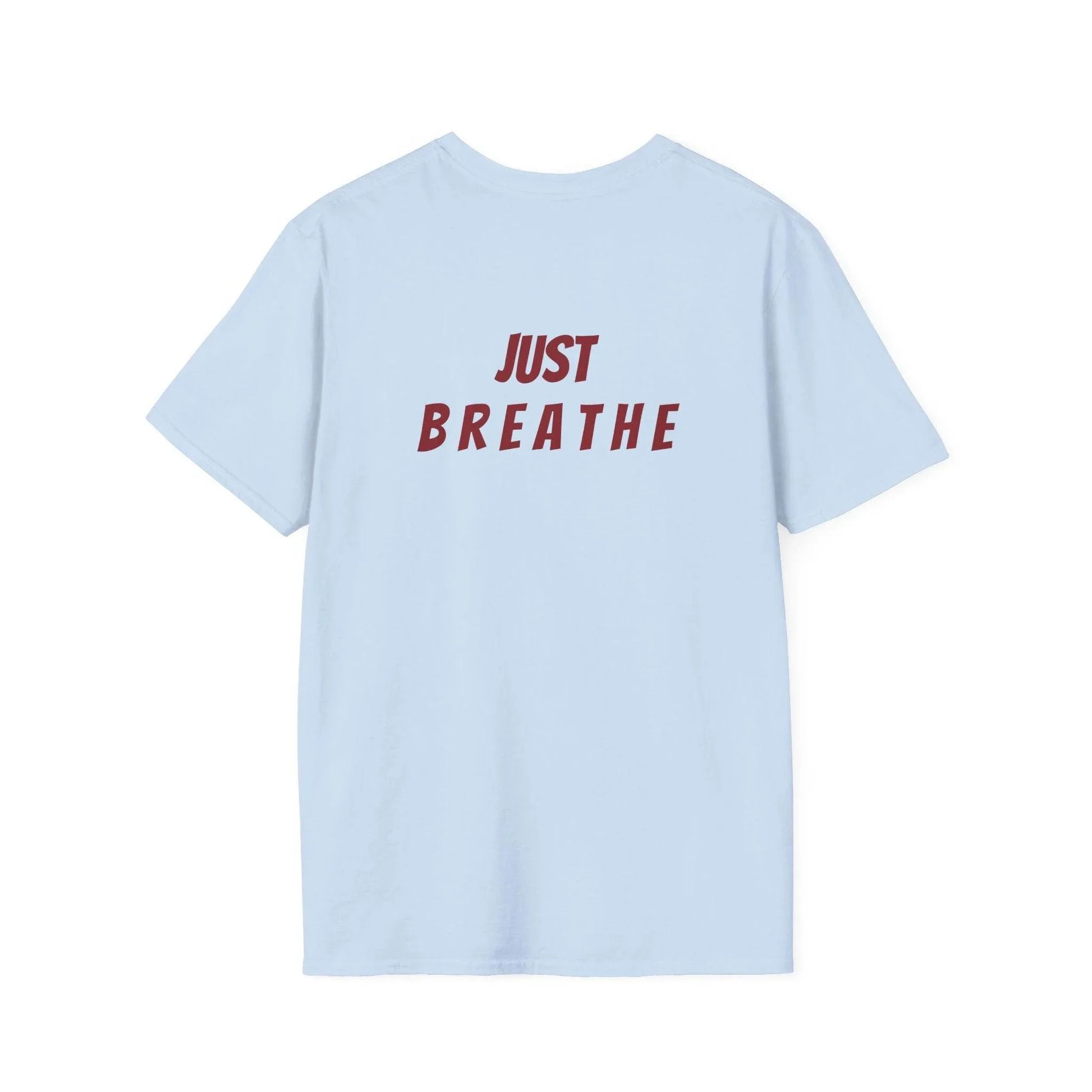 Unisex Softstyle T-Shirt - 'Just Breathe' - The Dreamer's Bookshop.