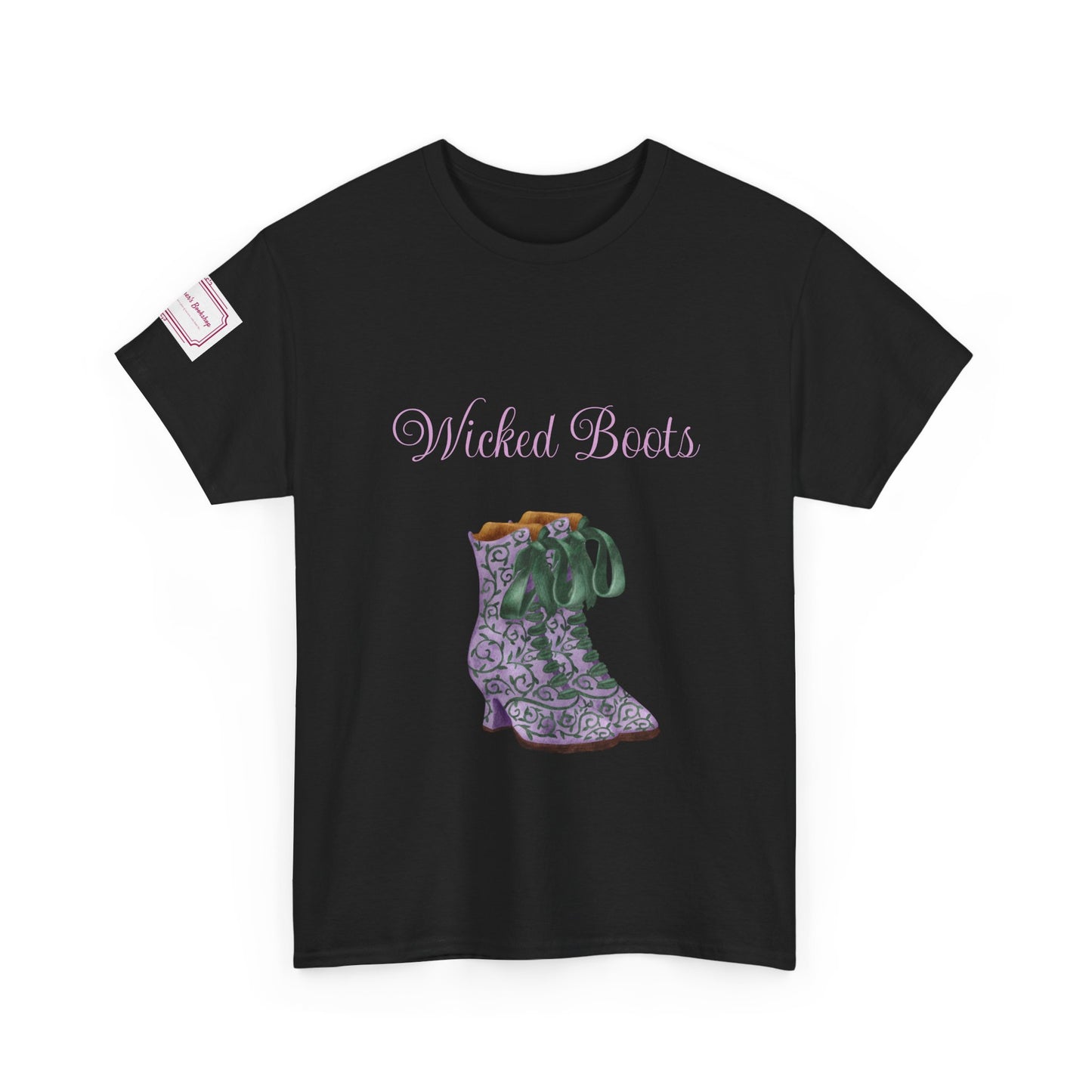 US (Ww) Wicked Boots Graphic Unisex Heavy Cotton Tee
