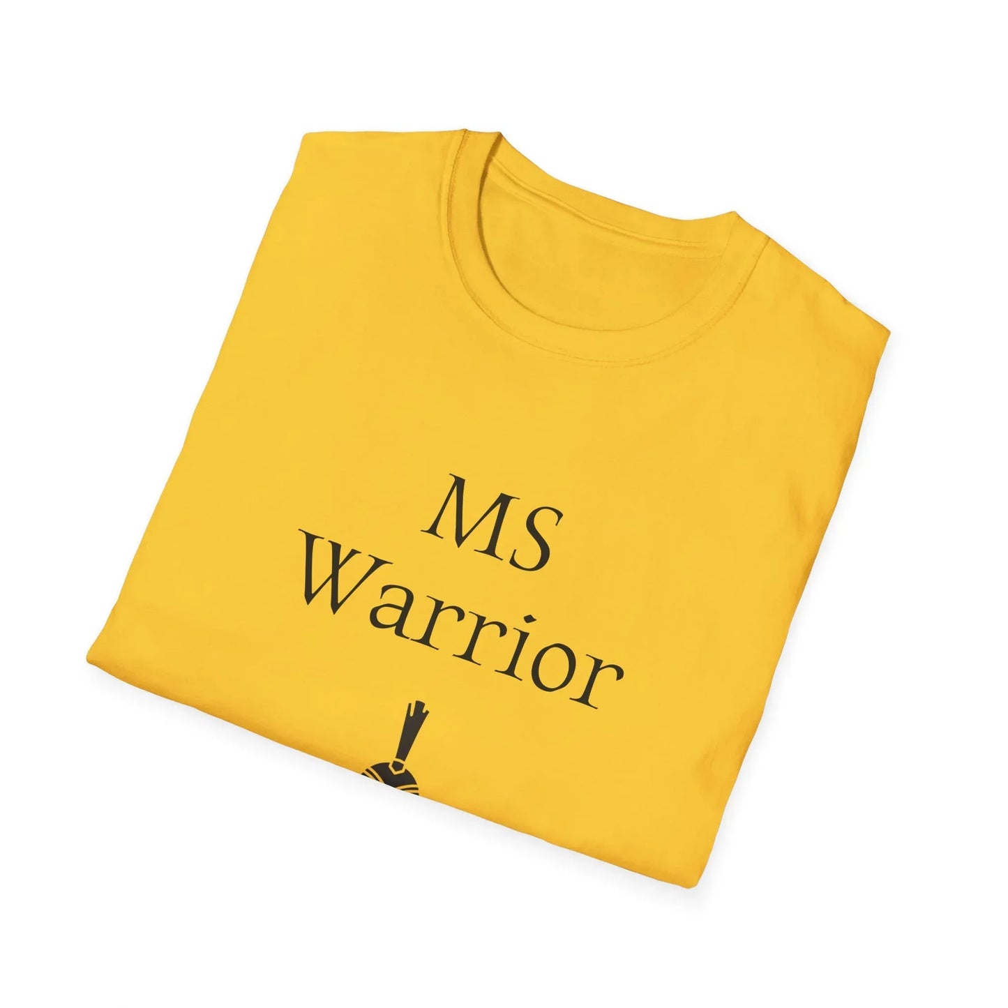 M.S. Warrior Unisex Softstyle T-Shirt - What's Your Battle? - The Dreamer's Bookshop.