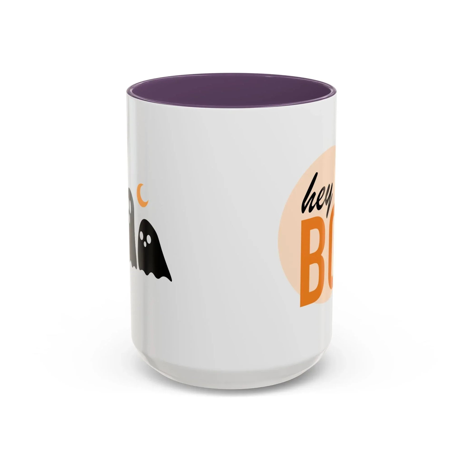Hey Boo Spooky Coffee Mug - 11oz & 15oz Halloween - The Dreamer's Bookshop.