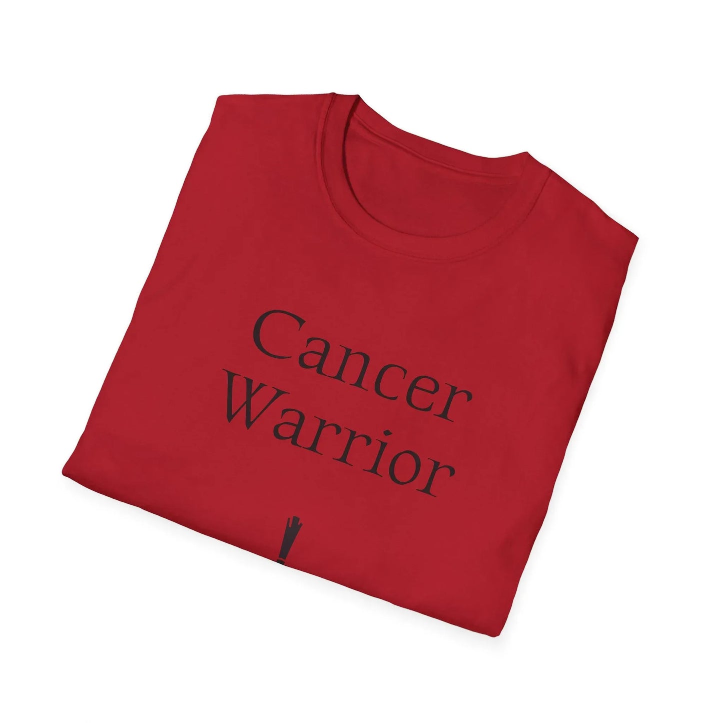 Cancer Warrior Unisex Softstyle T-Shirt - Empowering Battle for Women's Health - The Dreamer's Bookshop.