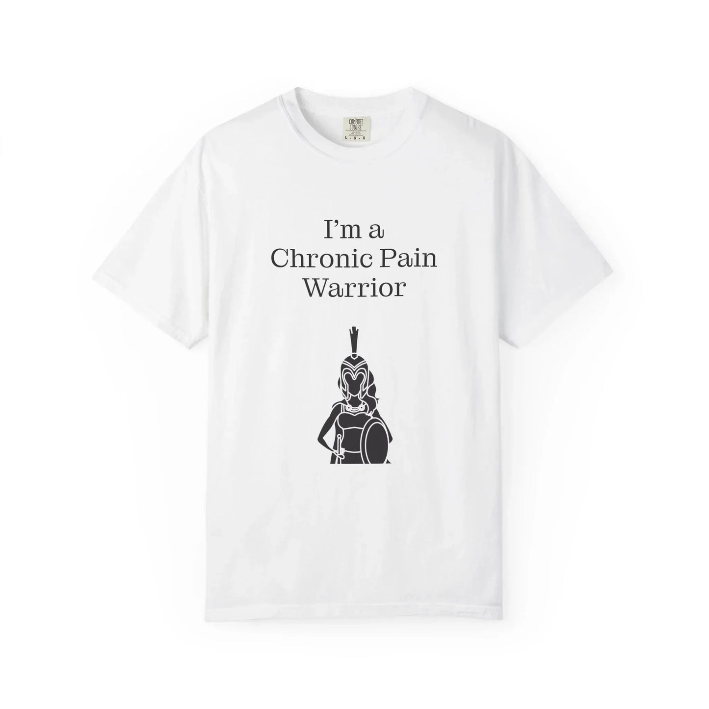 Chronic Pain Warrior Unisex T-Shirt - Empowering Tee for Healthcare Awareness - The Dreamer's Bookshop.