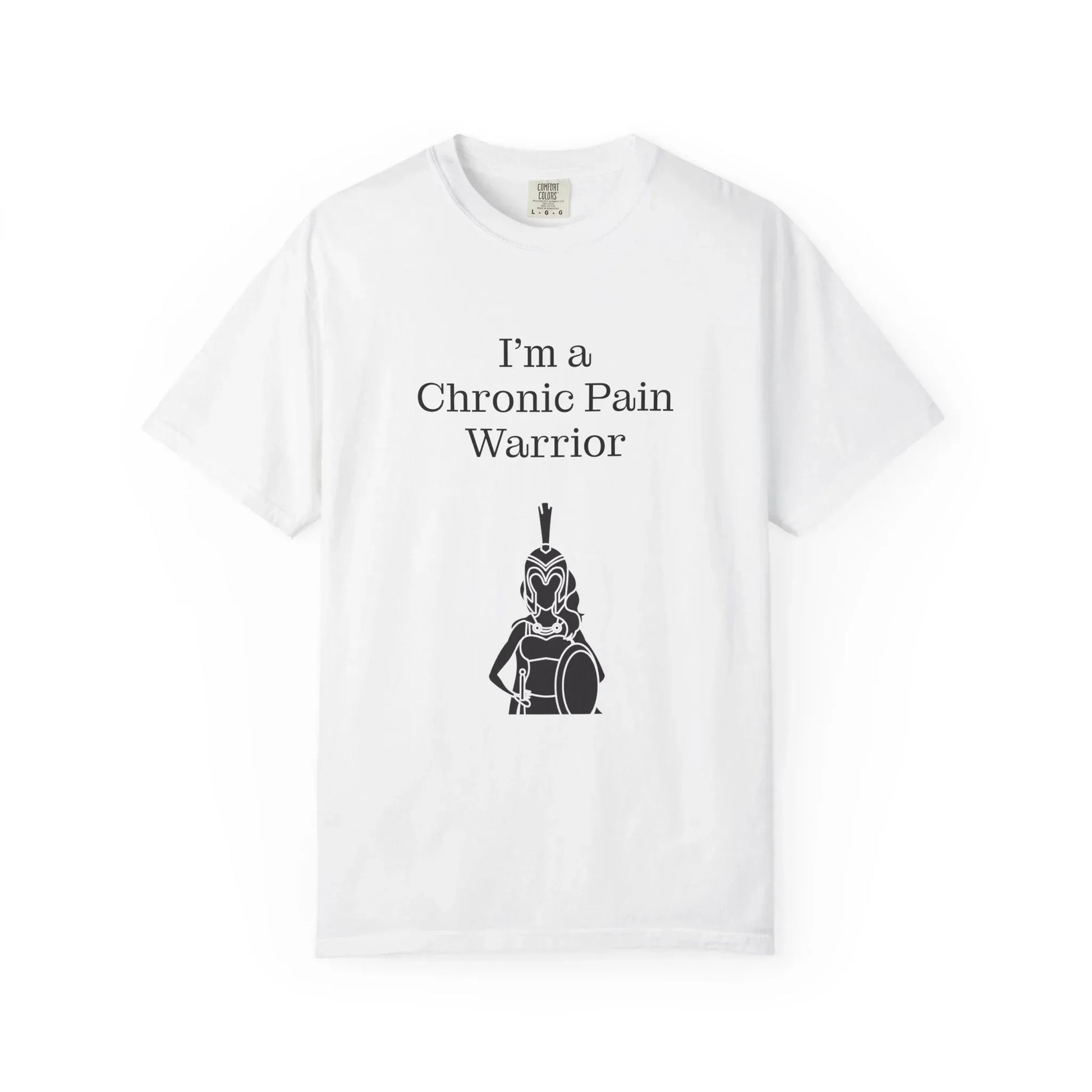 Chronic Pain Warrior Unisex T-Shirt - Empowering Tee for Healthcare Awareness - The Dreamer's Bookshop.