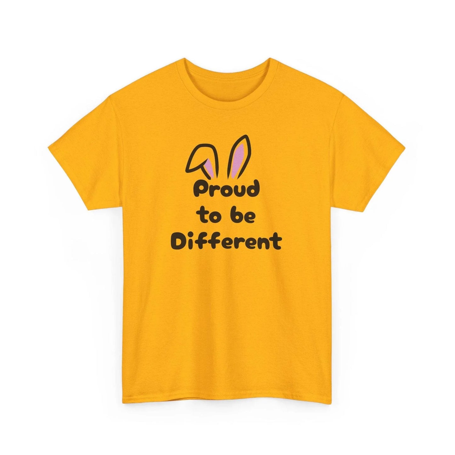 Proud to Be Different Unisex Heavy Cotton Tee - Celebrate Individuality - The Dreamer's Bookshop.