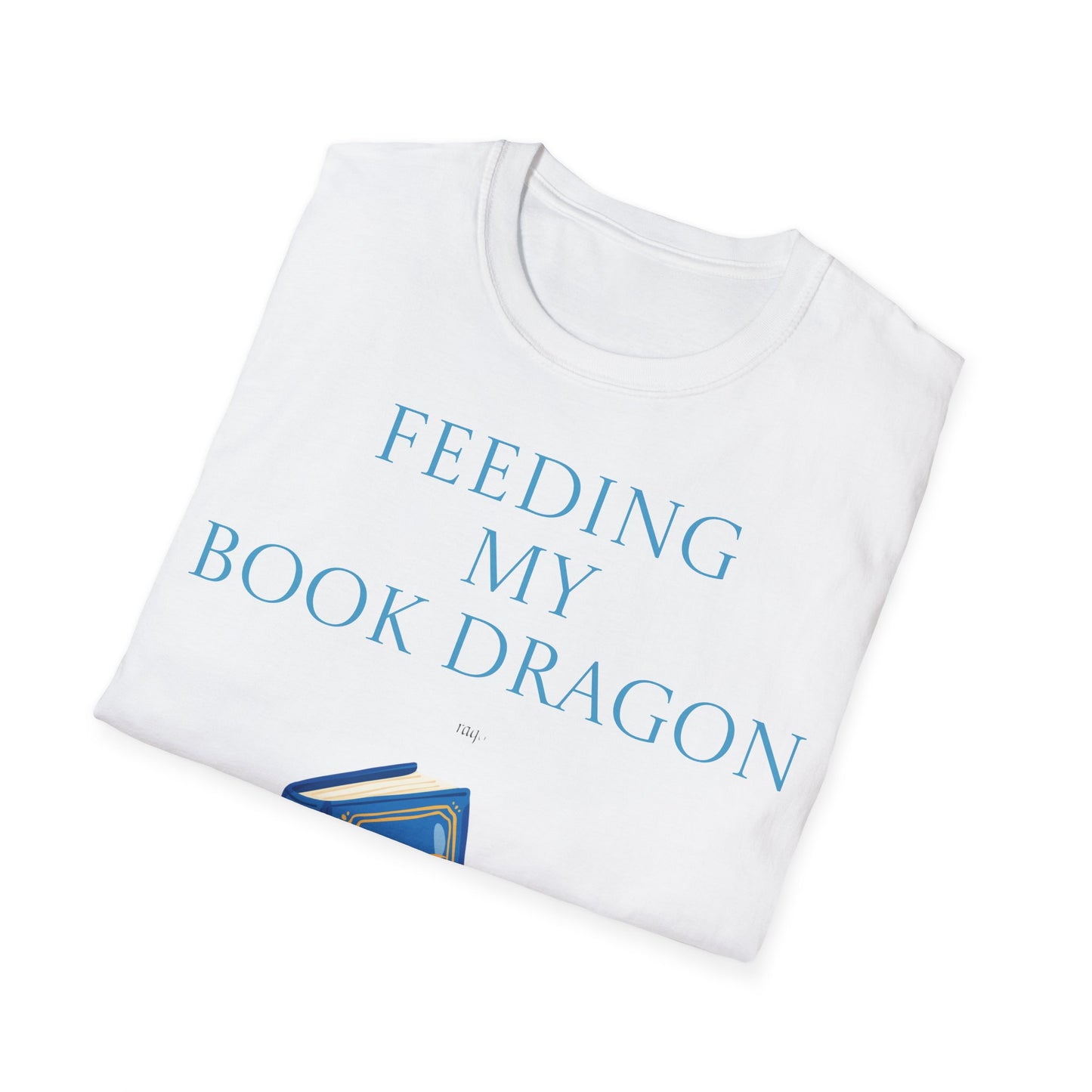 Unisex -Inspired T-Shirt - "Book Dragon" - Perfect for Book Lovers