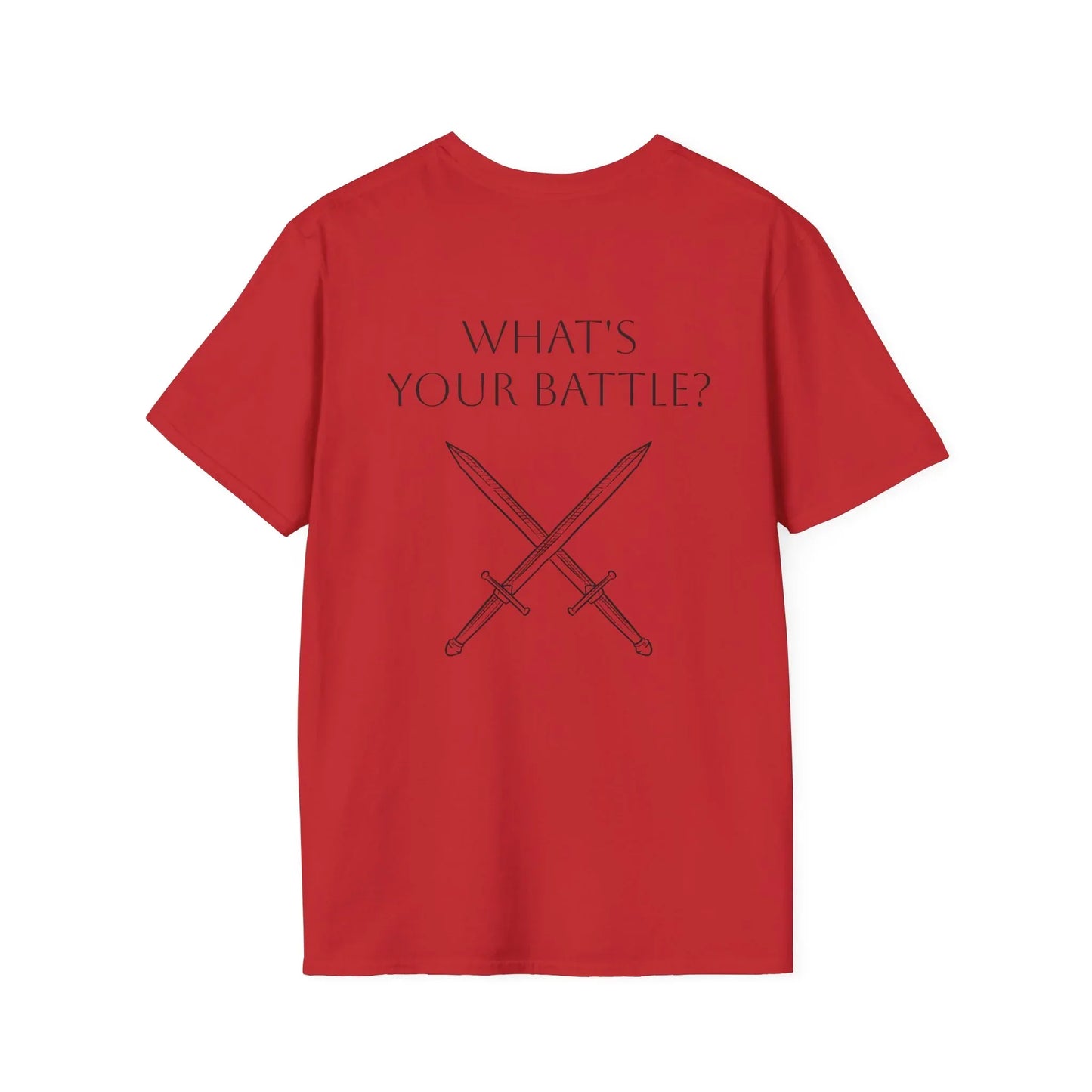 Endometriosis Warrior Unisex Softstyle T-Shirt - What's Your Battle? - The Dreamer's Bookshop.