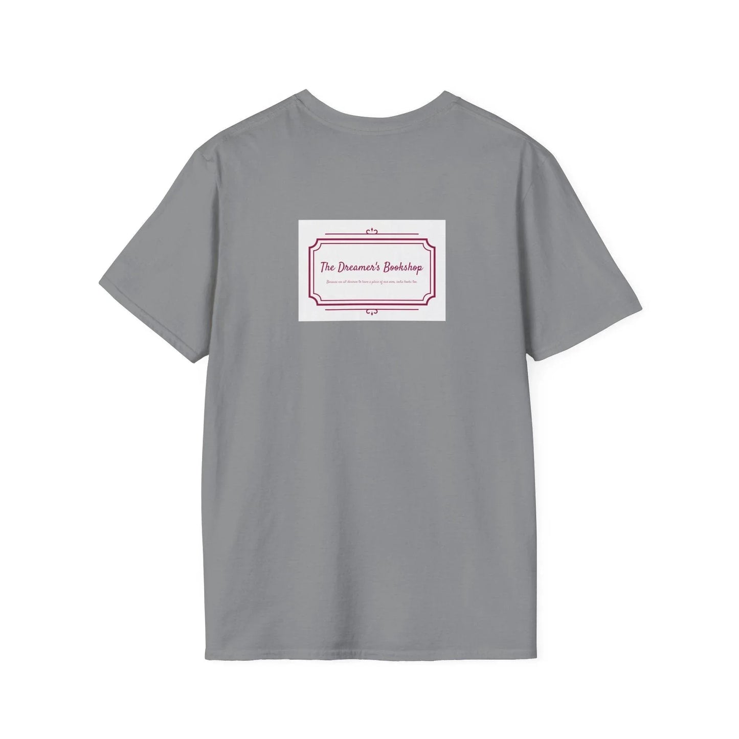 Unisex Softstyle T-Shirt - 'In our bookshop' - The Dreamer's Bookshop.