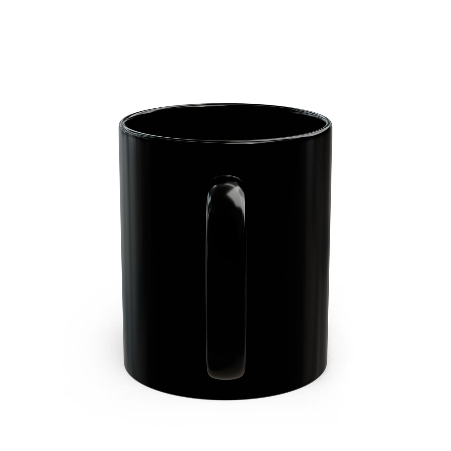 Black Mug - Words Reach Out - 11oz & 15oz Options