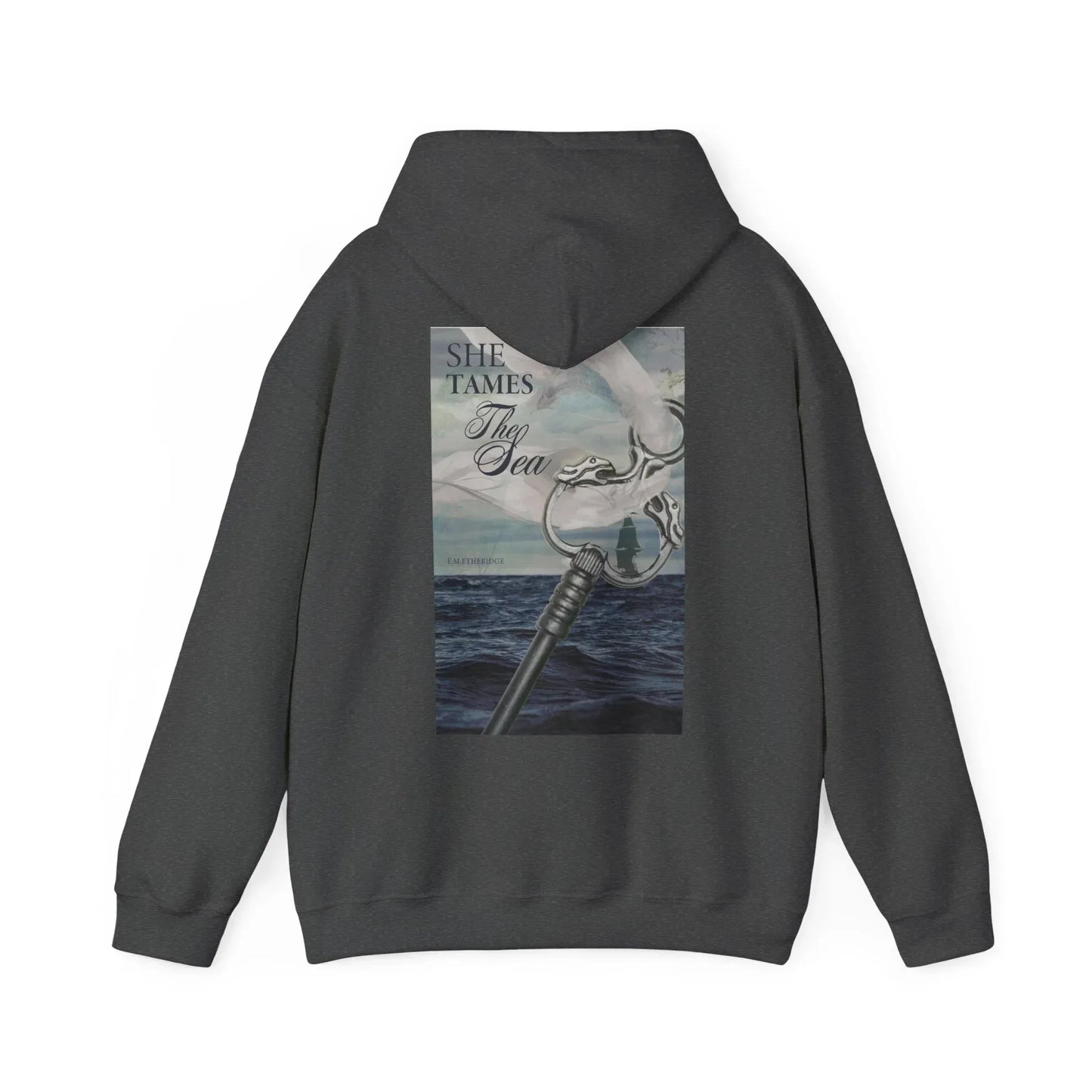 *SPECIAL RQST* Indie Books on the Road Hooded Sweatshirt - She Tames the Sea Cover - The Dreamer's Bookshop.
