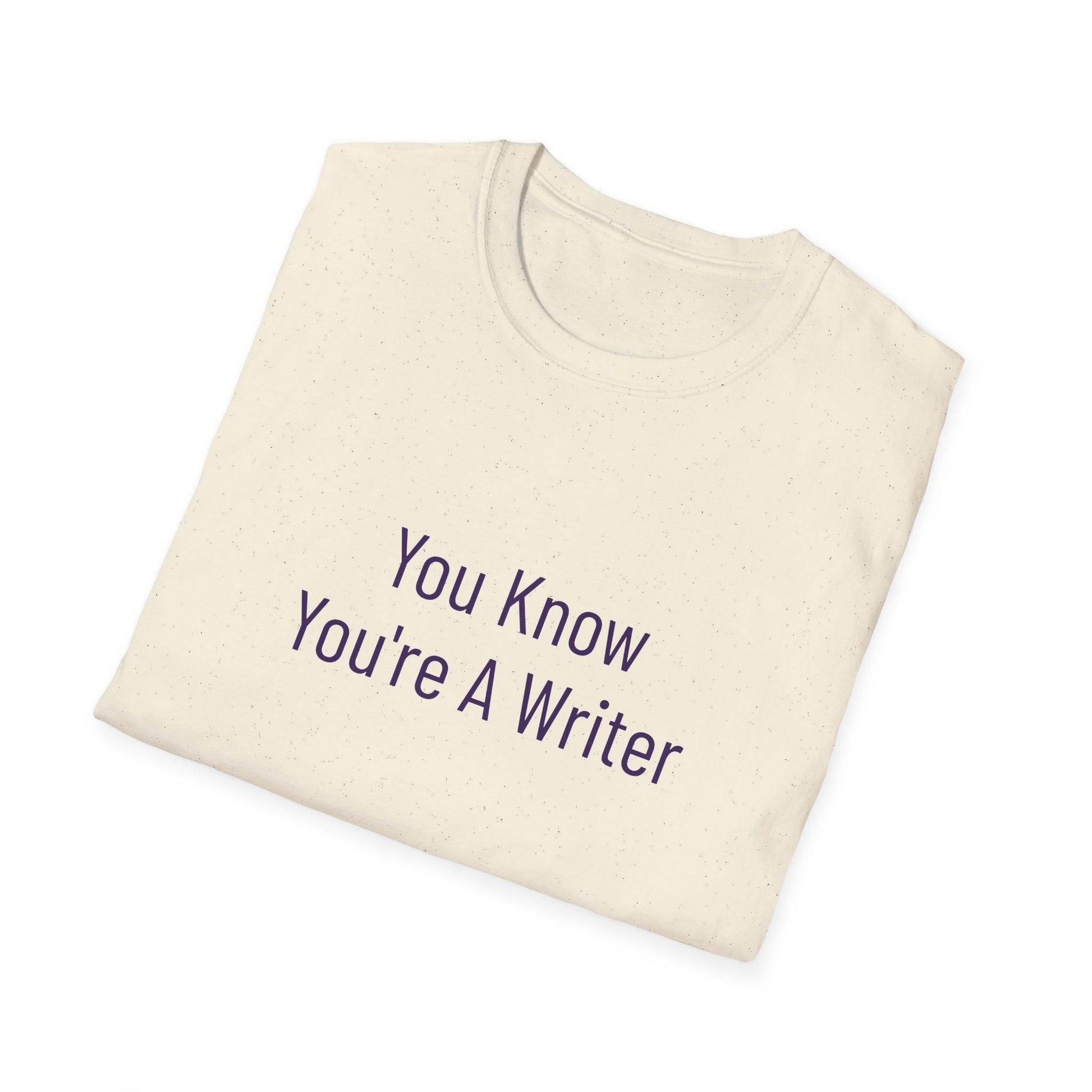 Unisex Softstyle T-Shirt - 'You Know' Philosophical - The Dreamer's Bookshop.