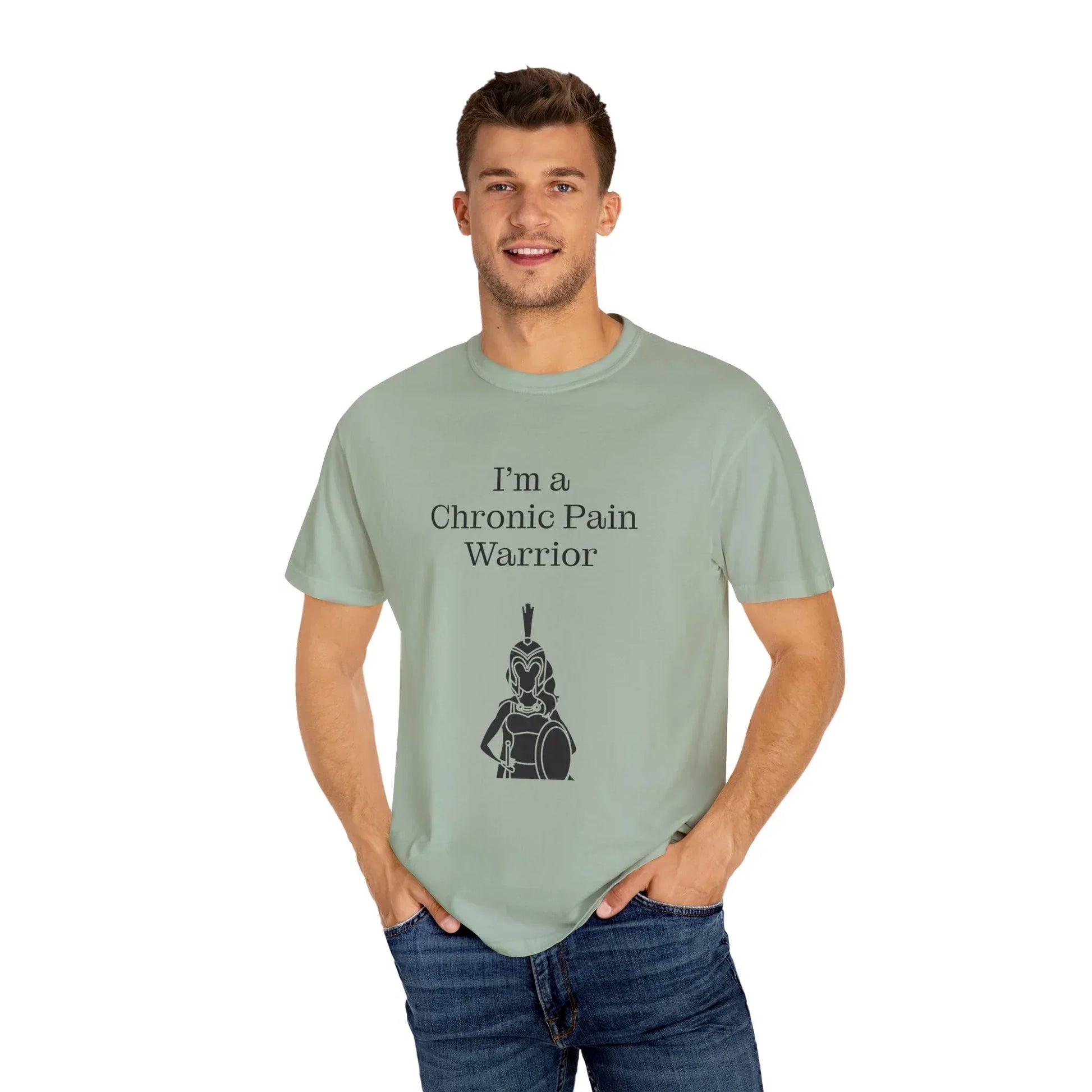 Chronic Pain Warrior Unisex T-Shirt - Empowering Tee for Healthcare Awareness - The Dreamer's Bookshop.