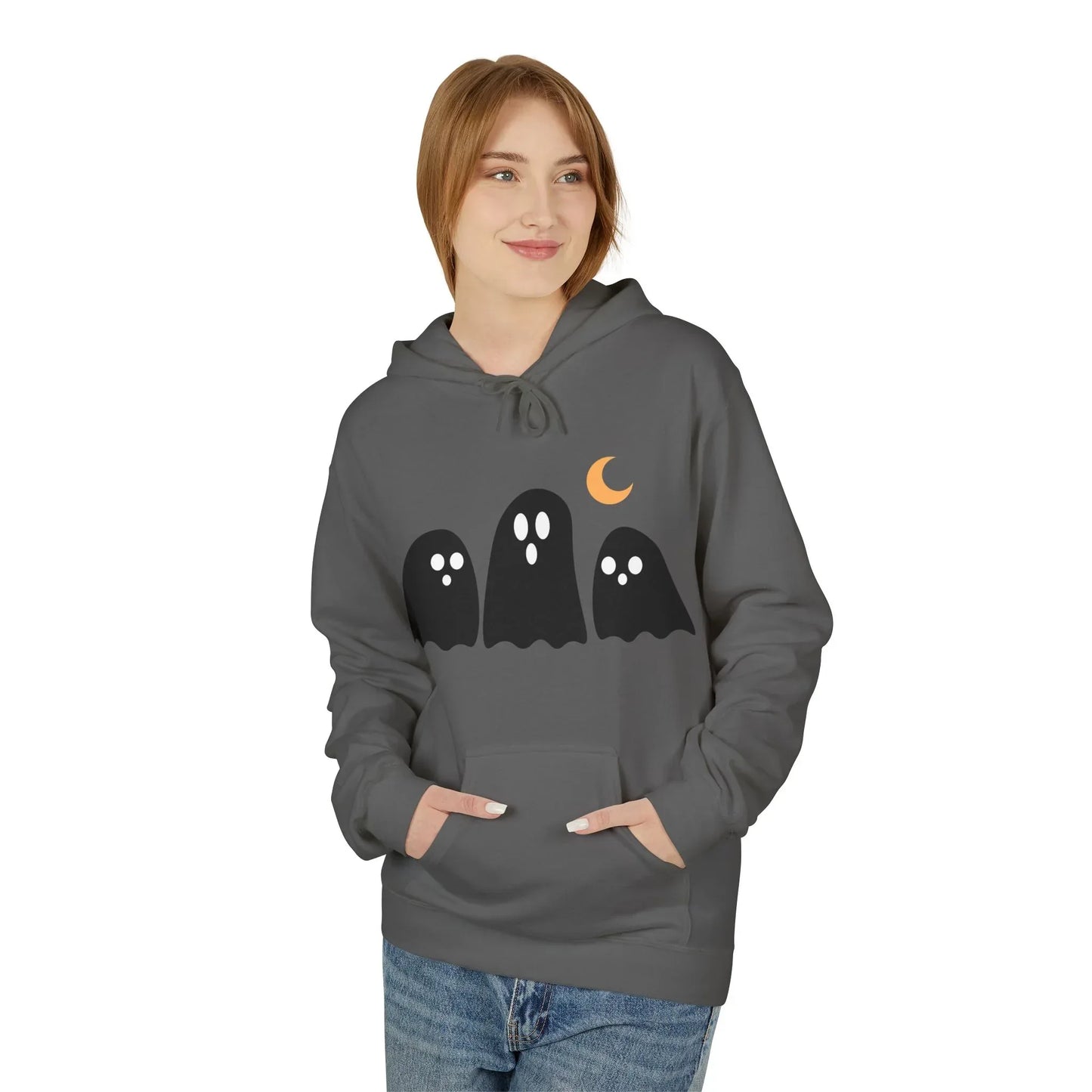 Spooky Hooded Sweatshirt - Halloween - Perfect for Spooky Lovers - The Dreamer's Bookshop.