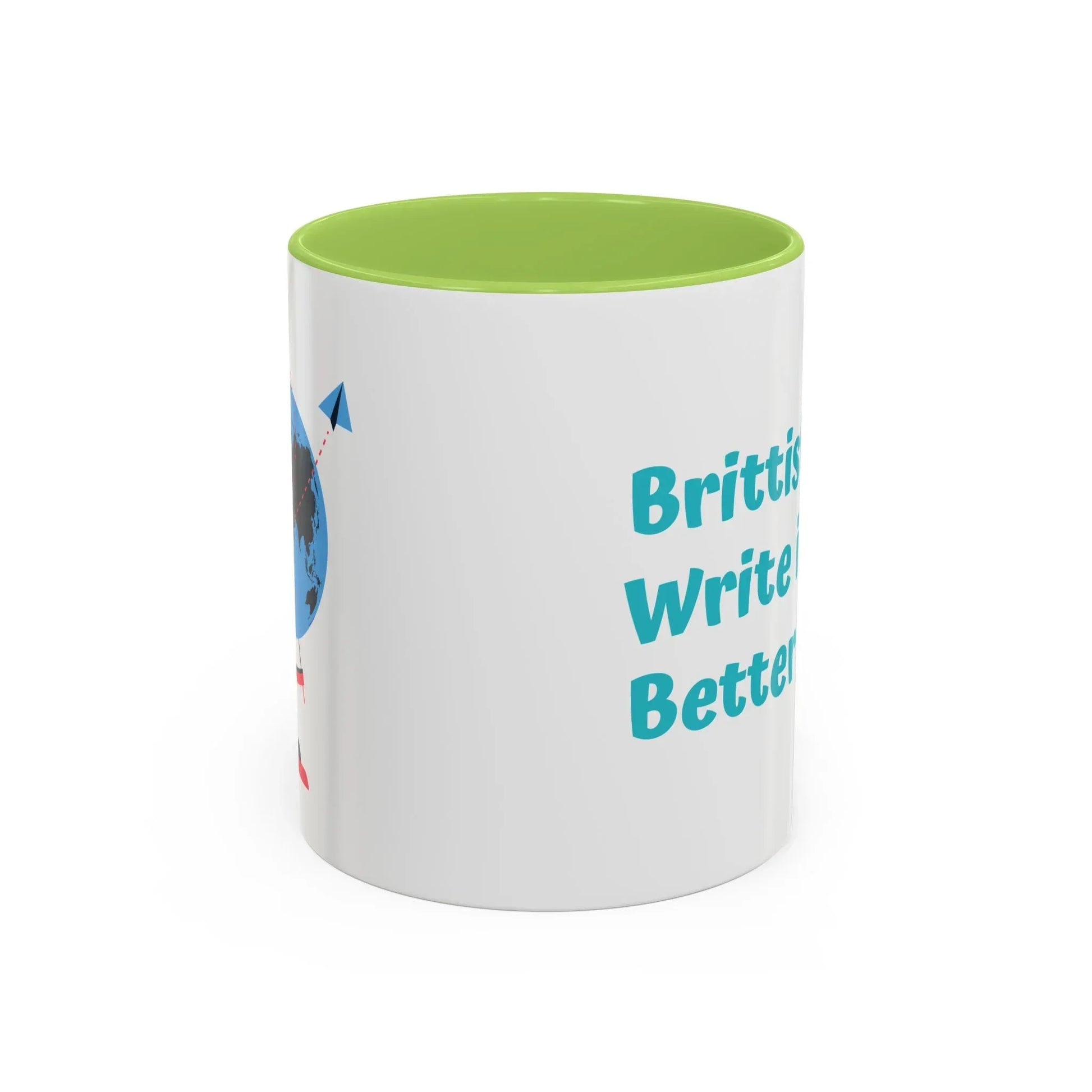 Brittish Gals Write it Better Mug - Gift for Book Lovers - The Dreamer's Bookshop.