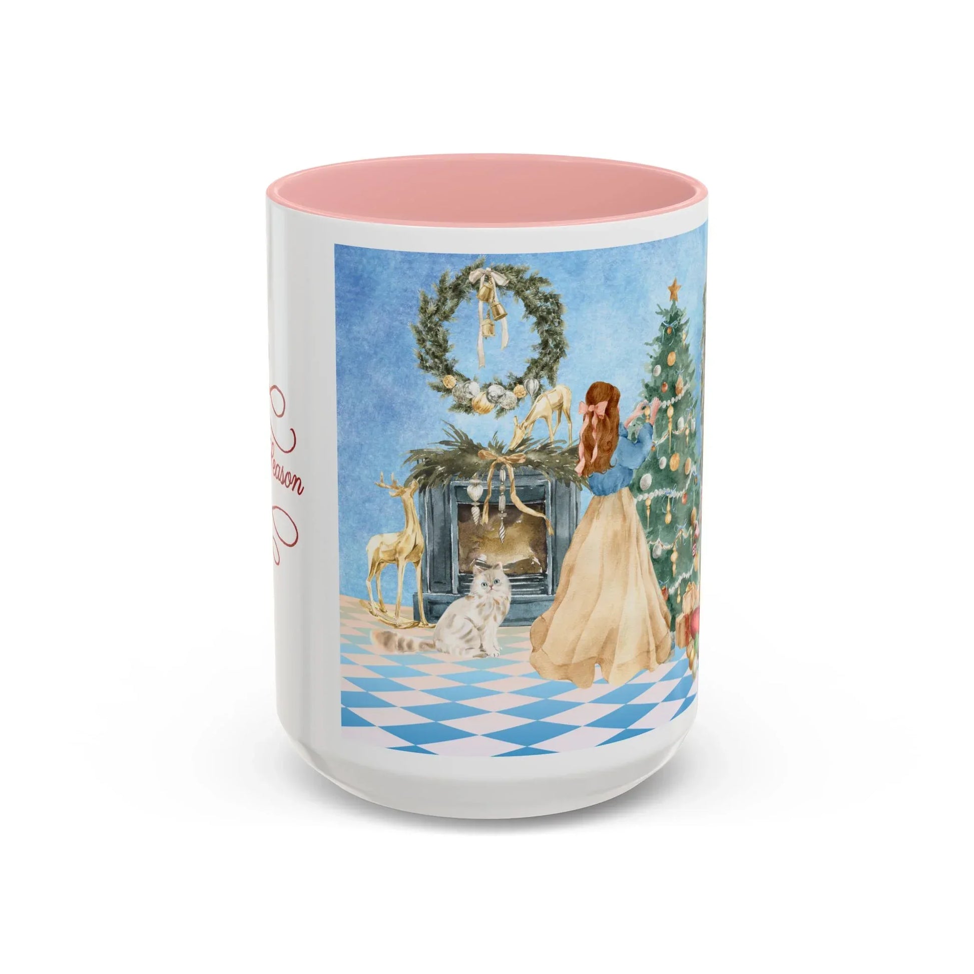 Christmas Tree Decoration Coffee Mug - 11oz & 15oz - tis the season - The Dreamer's Bookshop.