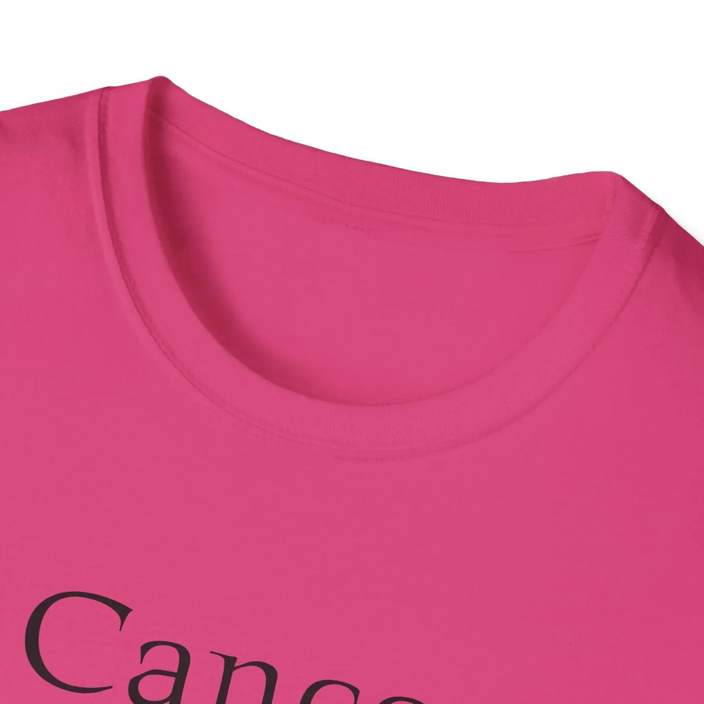 Cancer Warrior Unisex Softstyle T-Shirt - Empowering Battle for Women's Health - The Dreamer's Bookshop.