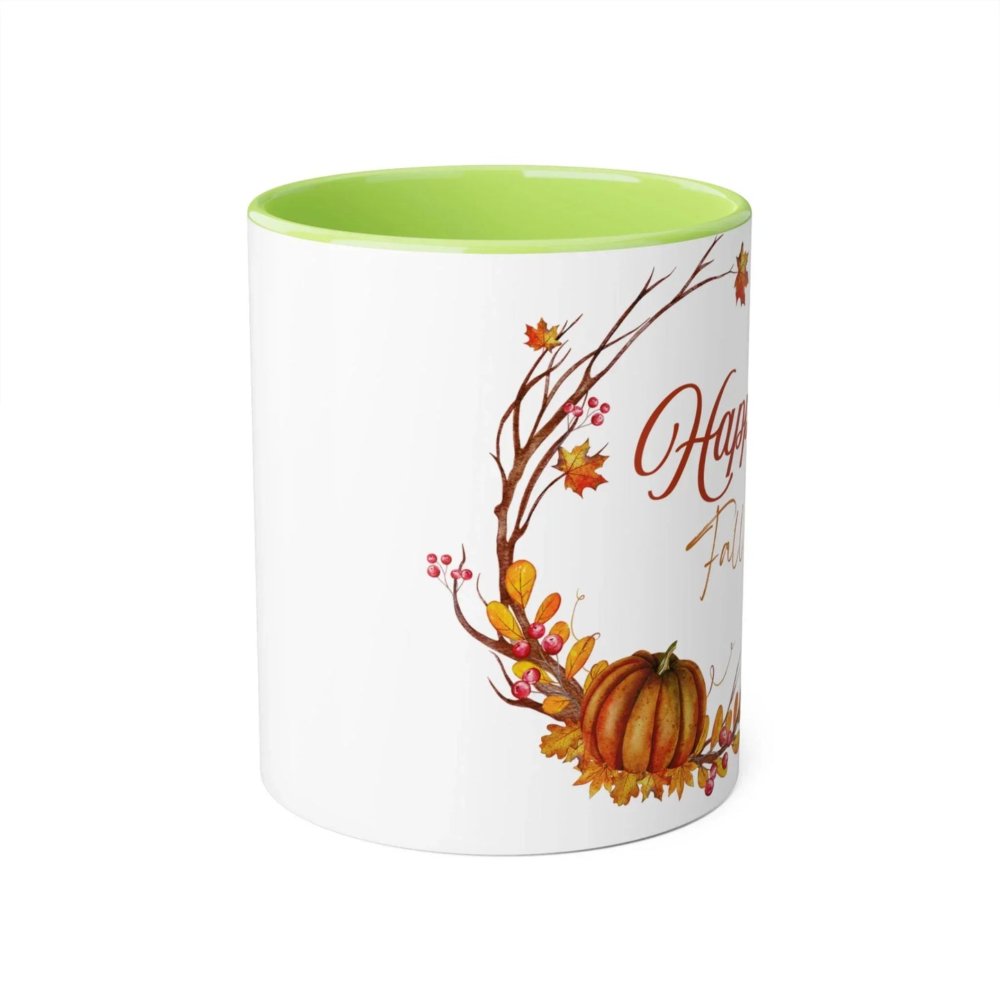 Happy Fall - 11oz Cup for Booklovers - The Dreamer's Bookshop.