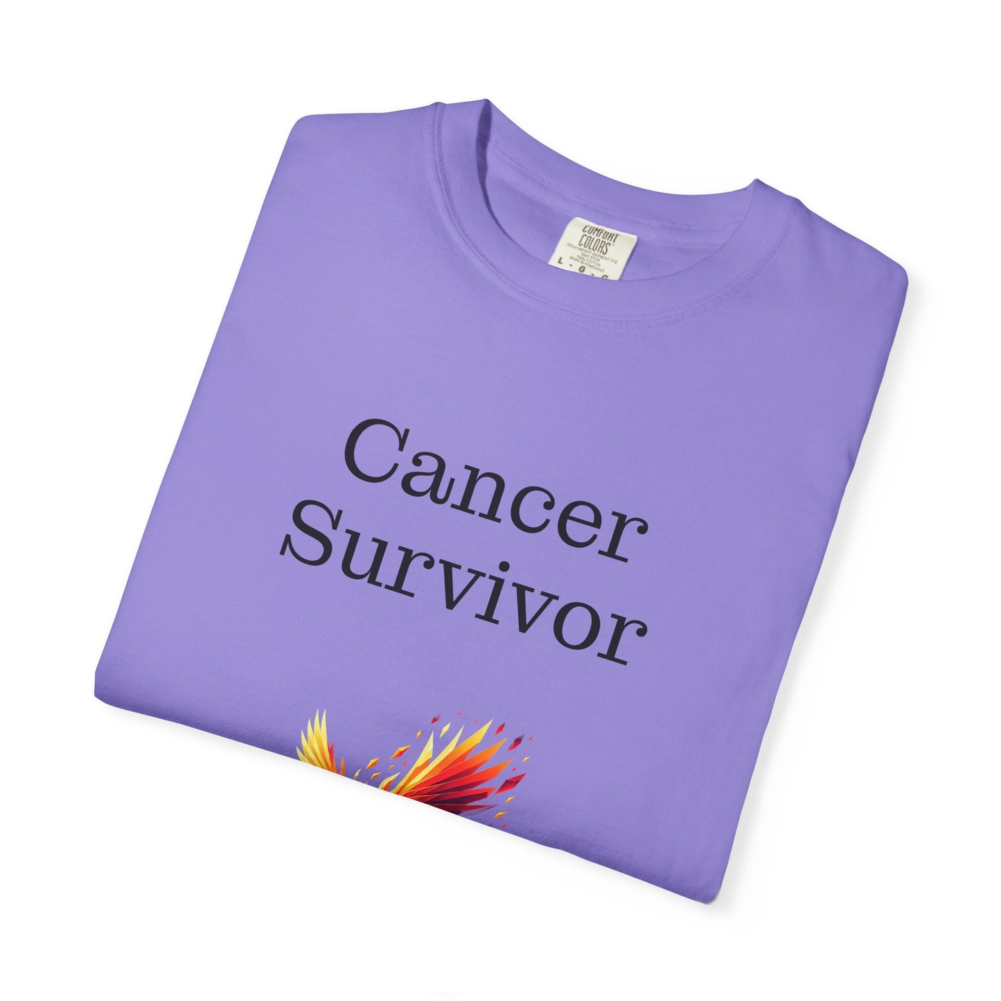 AU - Cancer Survivor Unisex Garment-Dyed T-Shirt - Empowering Supportive Apparel
