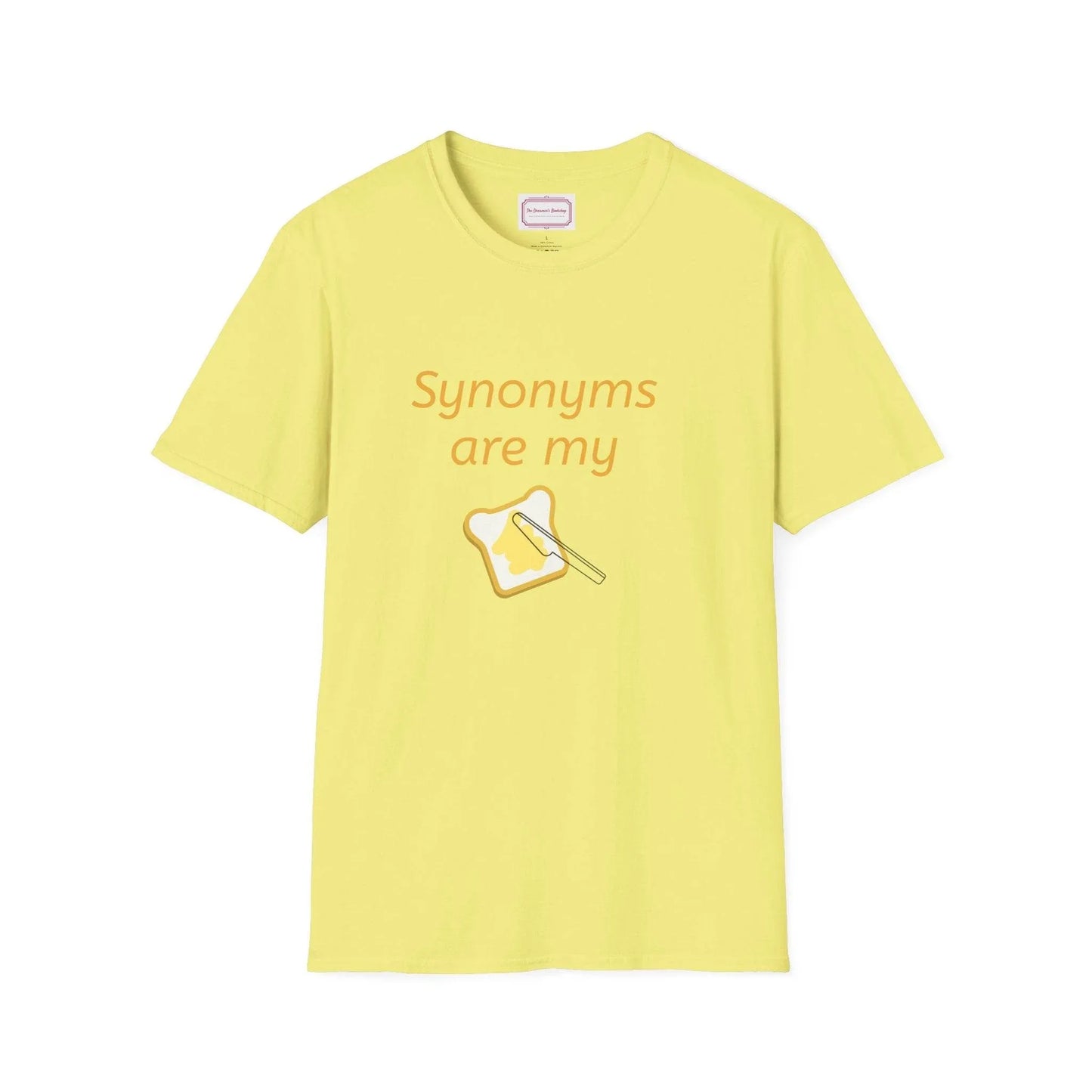 Synonyms Are My Jam Unisex Softstyle T-Shirt - Perfect Gift for Word Lovers - The Dreamer's Bookshop.