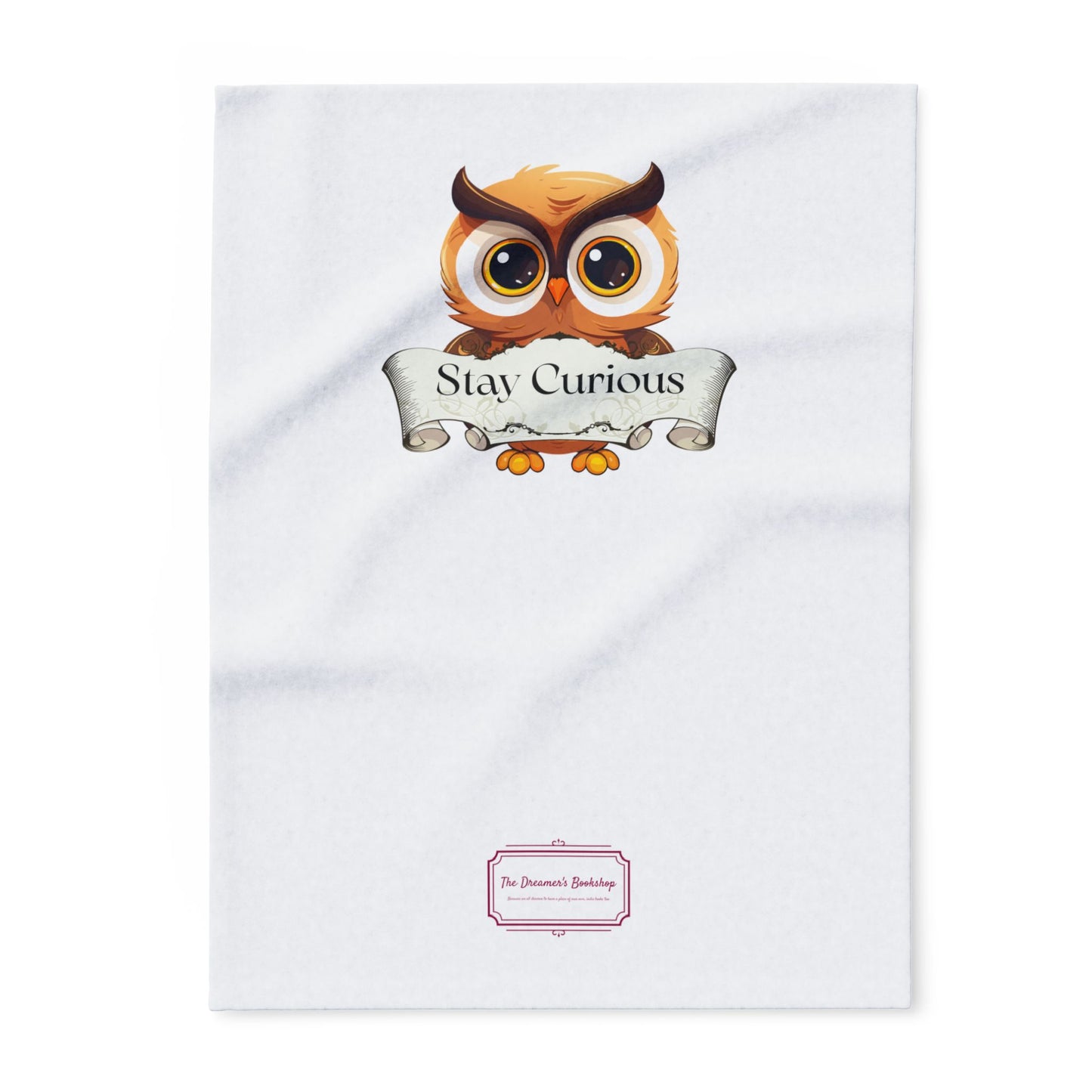 Cozy Arctic Fleece Blanket - Stay Curious