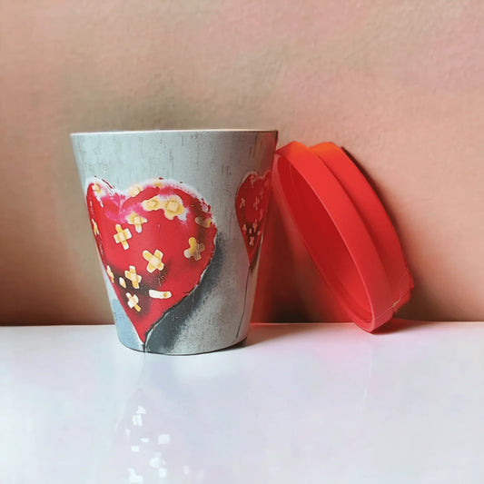 Banksy's Graffiti - Banksy Travel Cup RPET 230 ml - Hartverband - The Dreamer's Bookshop.
