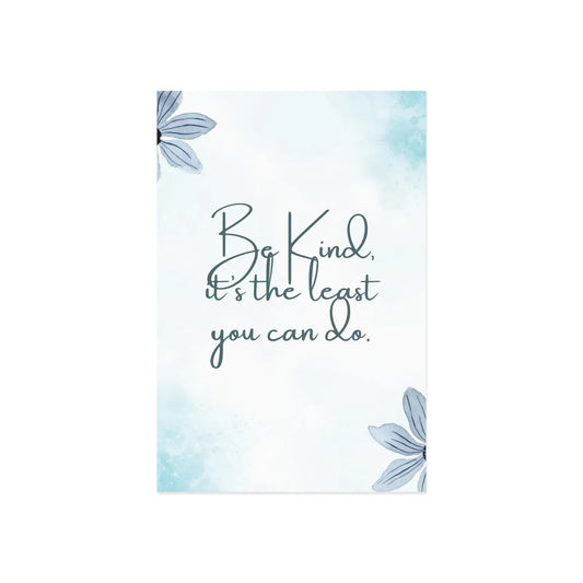The Dreamer's Bookshop - Positive Affirmation Card "Be Kind" - The Dreamer's Bookshop.