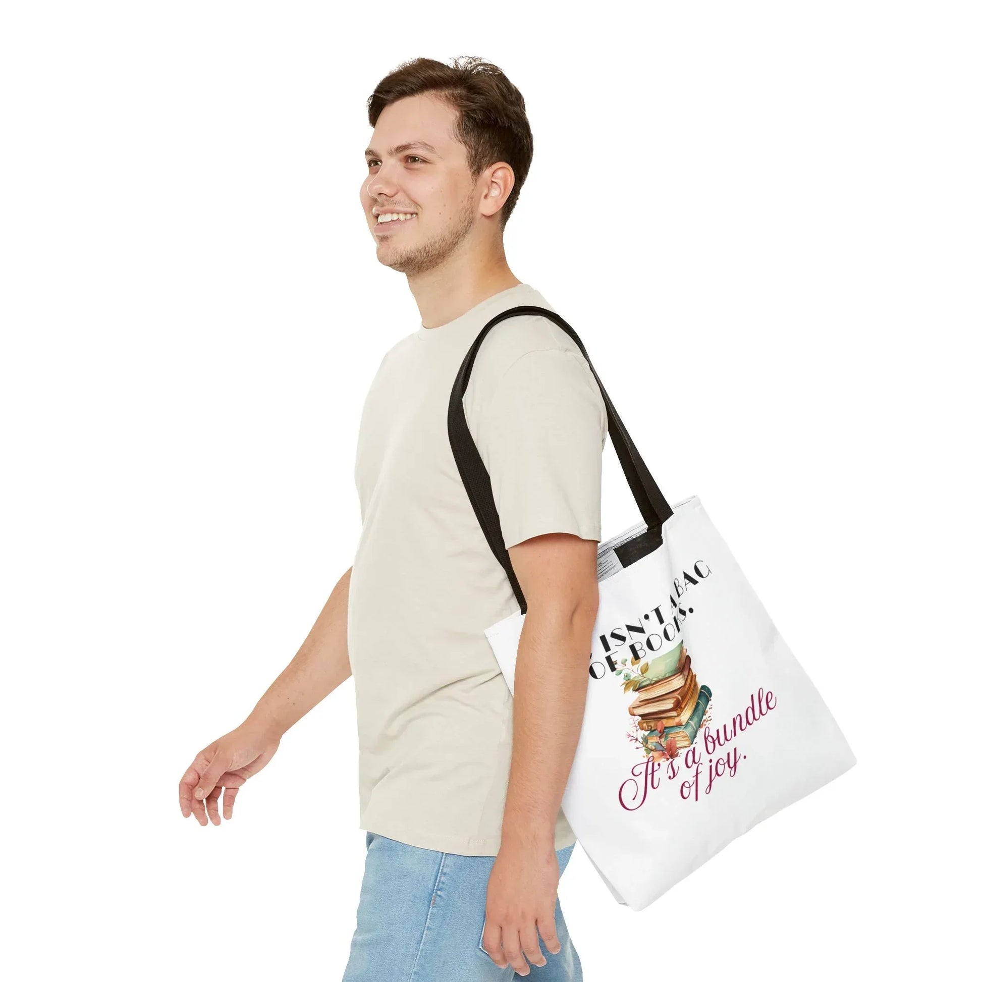 This isn't a Bag of Books - Tote Bag - Cozy Autumn Design - The Dreamer's Bookshop.
