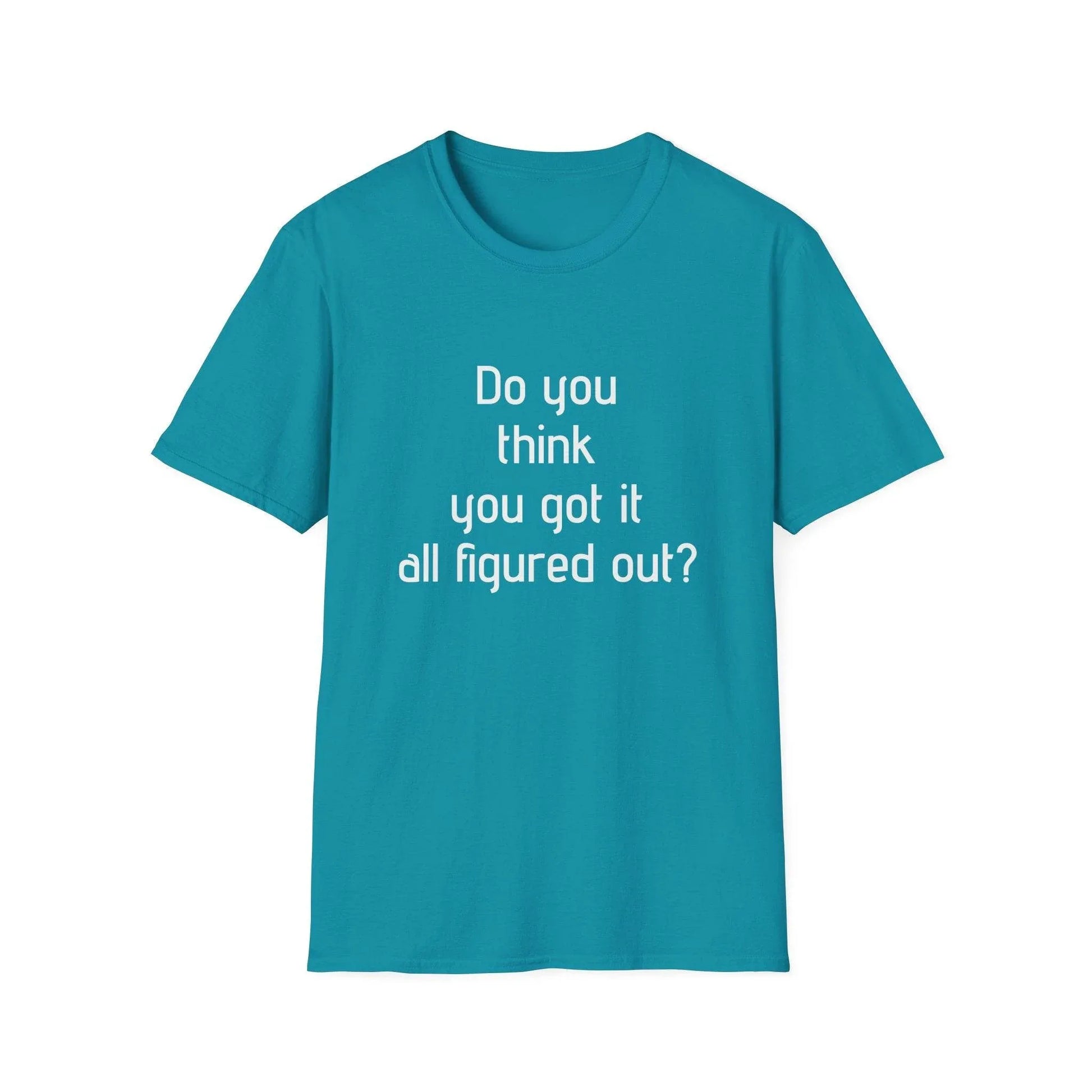 Unisex Softstyle T-Shirt - 'Think Again' - The Dreamer's Bookshop.