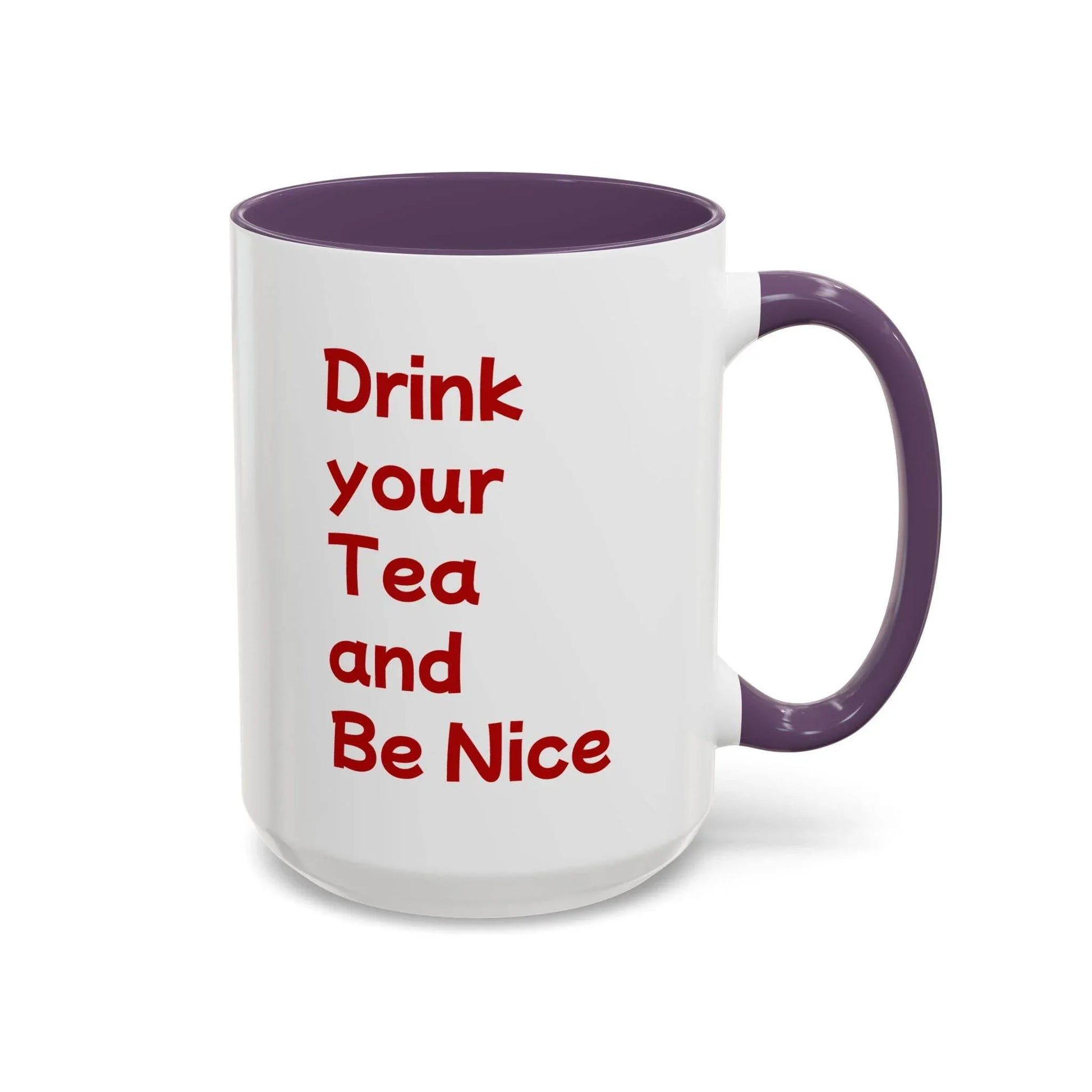 Cute Cat Love Tea Mug - 11 & 15oz Drink and be Nice - The Dreamer's Bookshop.