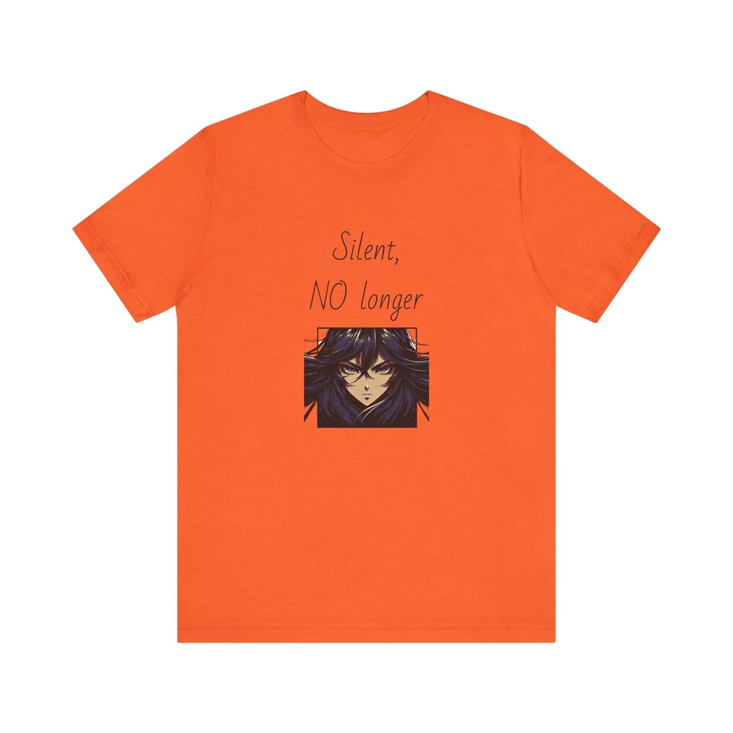 Silent, NO longer Inspirational T-Shirt | Unisex Short Sleeve Tee - The Dreamer's Bookshop.